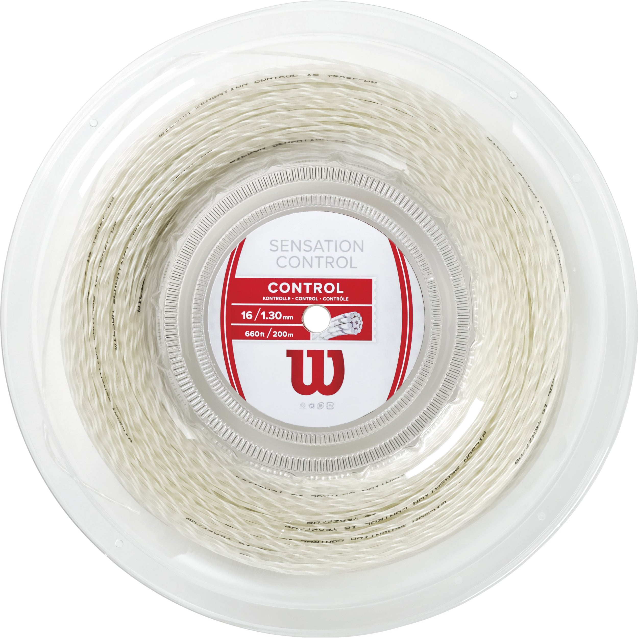Wilson Sensation Control String Reel 200m-Ecru