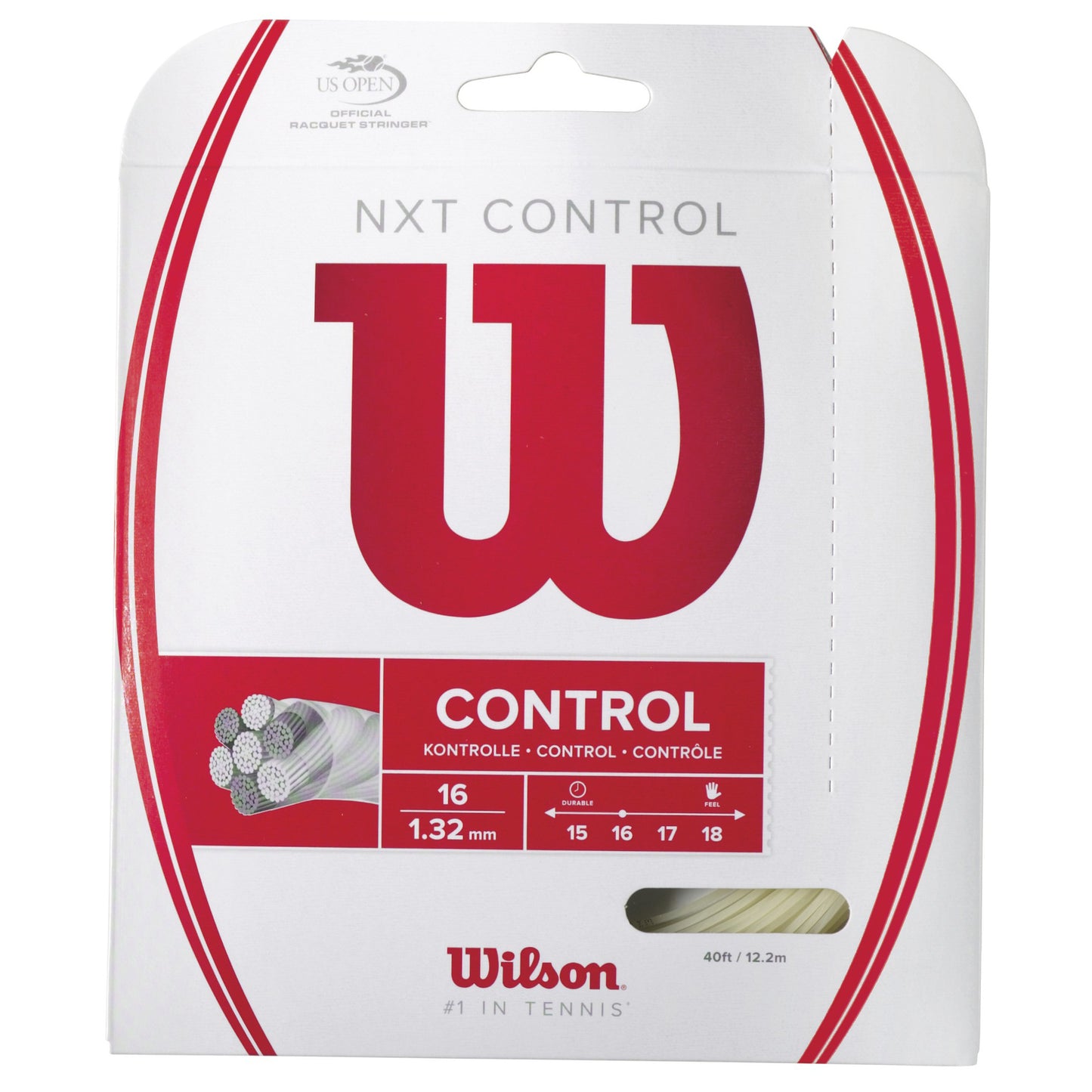 Wilson NXT Control Saitenset 12,2m-Nude