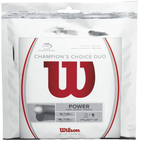 Wilson Champions Choice Duo, silber String set 12,2m - silver