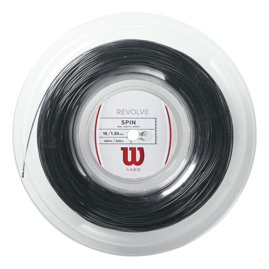 Wilson Revolve Saitenrolle 200m-Grau