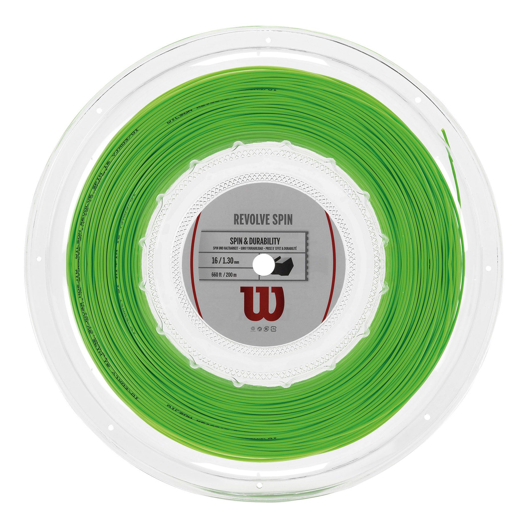 Wilson Revolve Spin String Reel 200m-Green