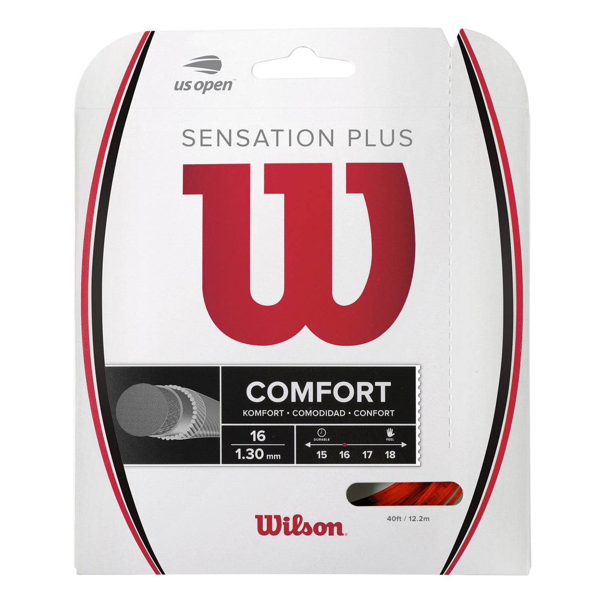 Wilson Sensation Plus Saitenset 12,2m - rot