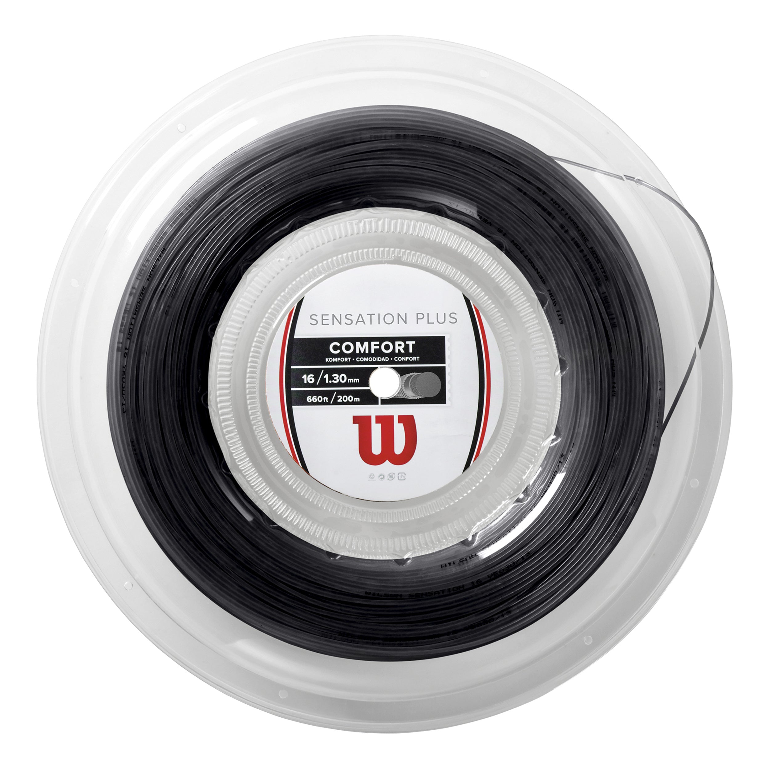 Wilson Sensation Plus String Reel 200m-Black