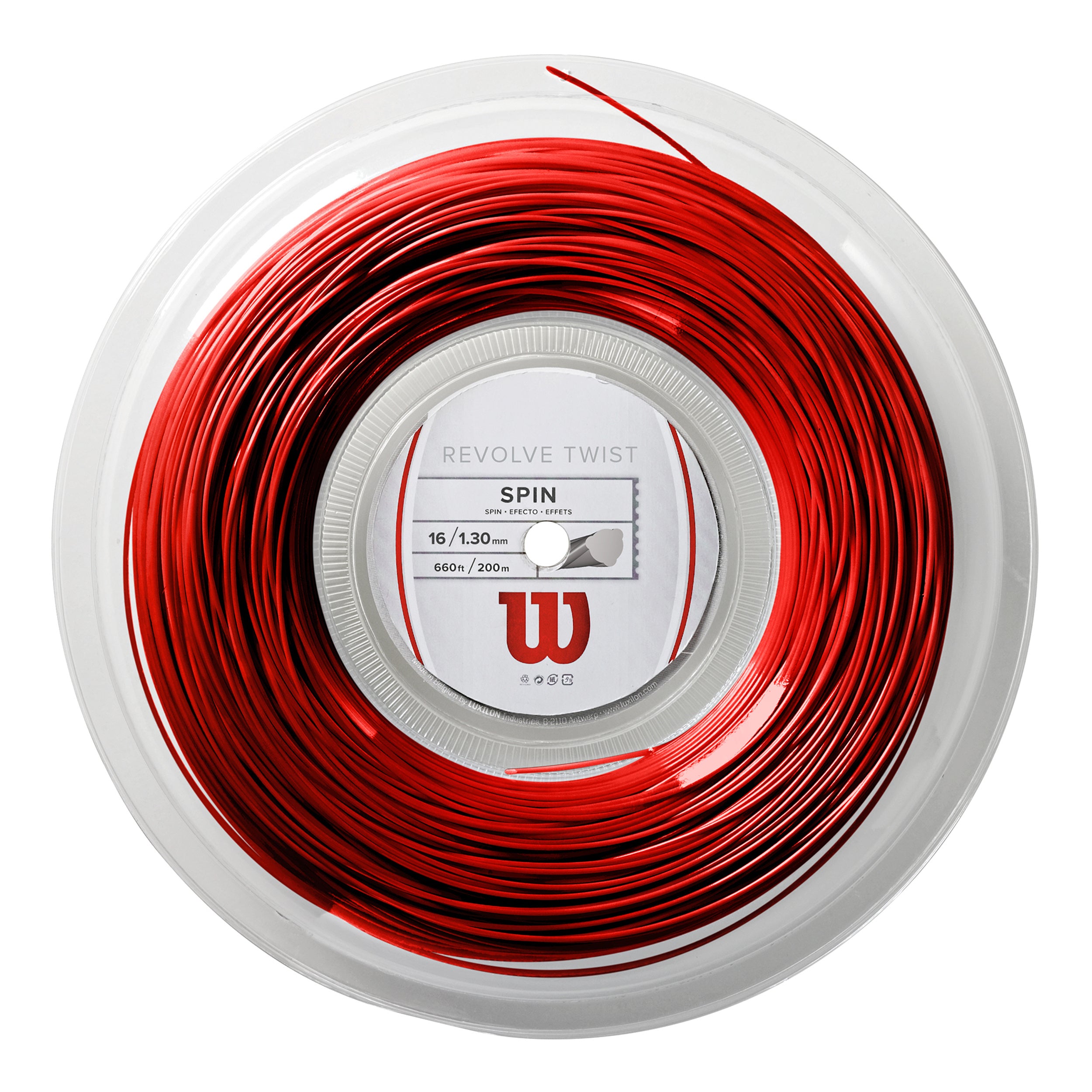 Wilson Revolve Twist String Reel 200m-Red