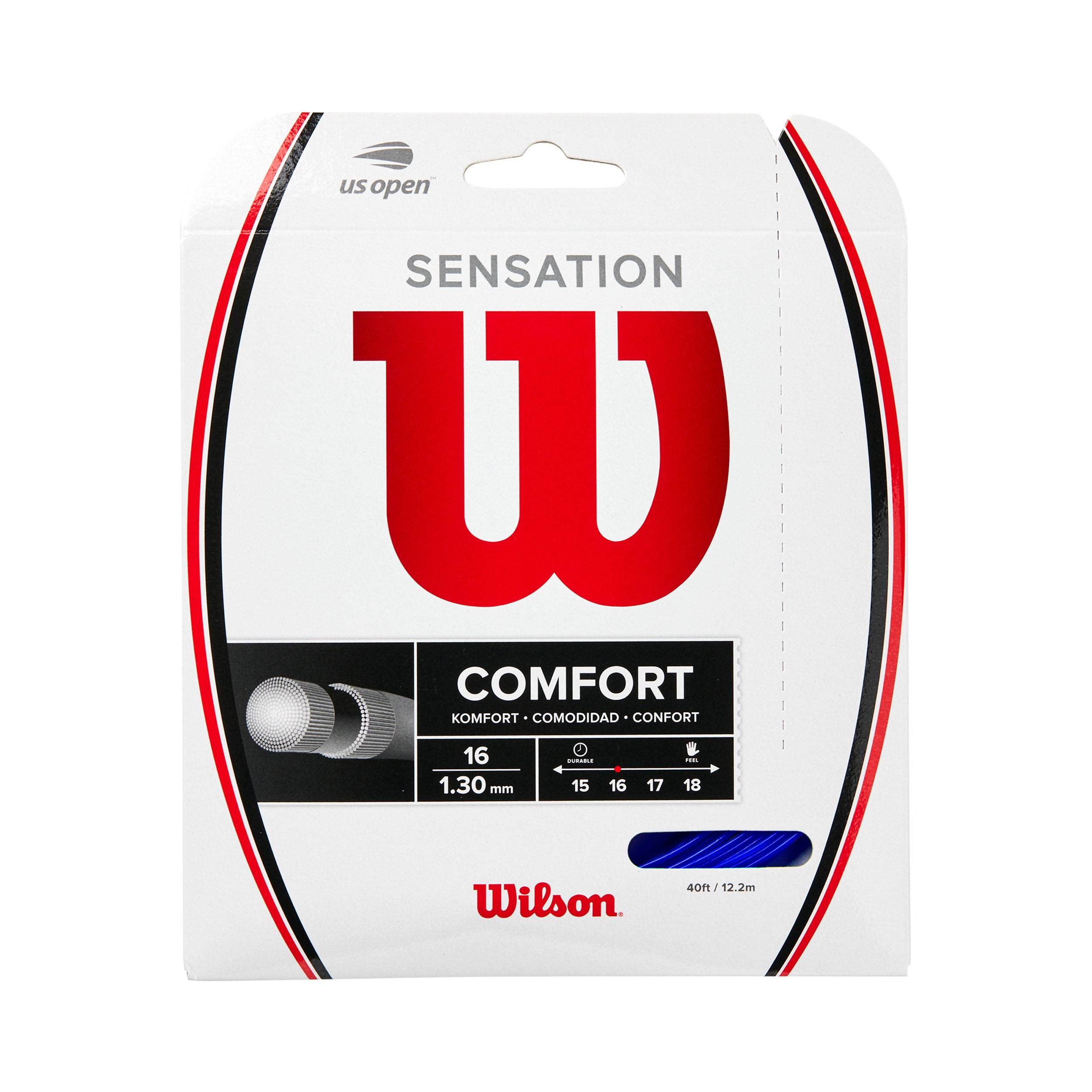 Wilson Sensation 16 12m String Set-Blue
