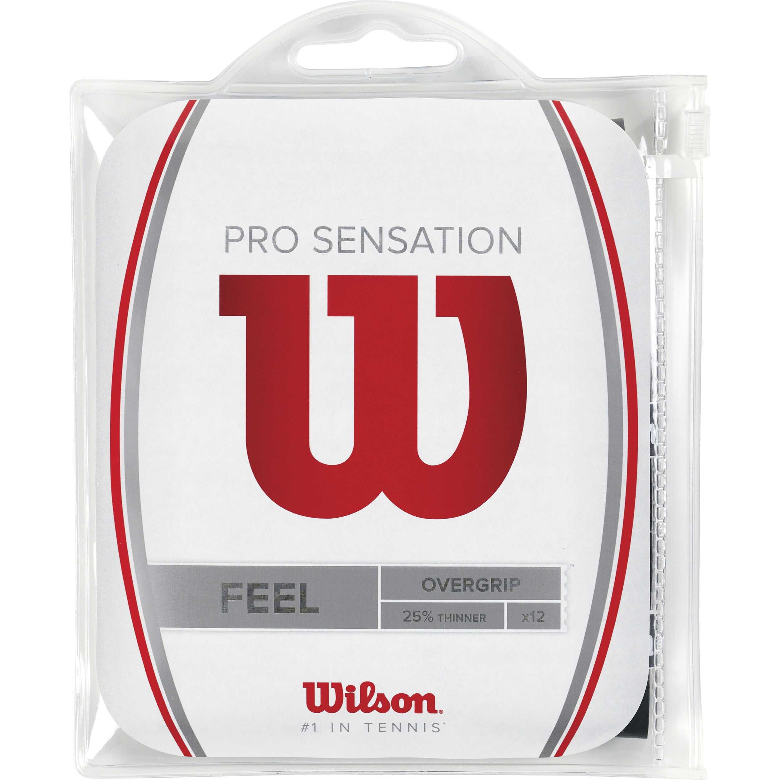 Wilson Pro Overgrip Sensation 12er Pack - schwarz