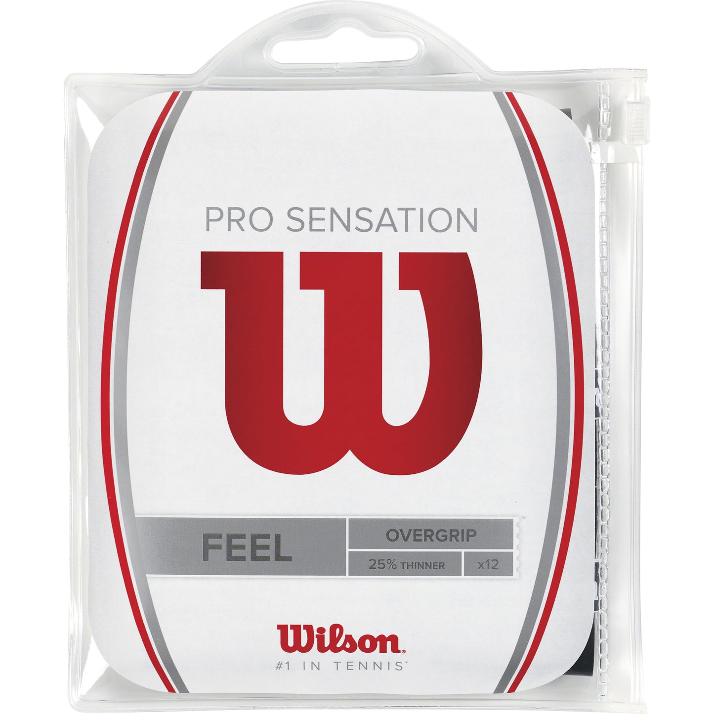 Wilson Pro Overgrip Sensation 12 Pack - black