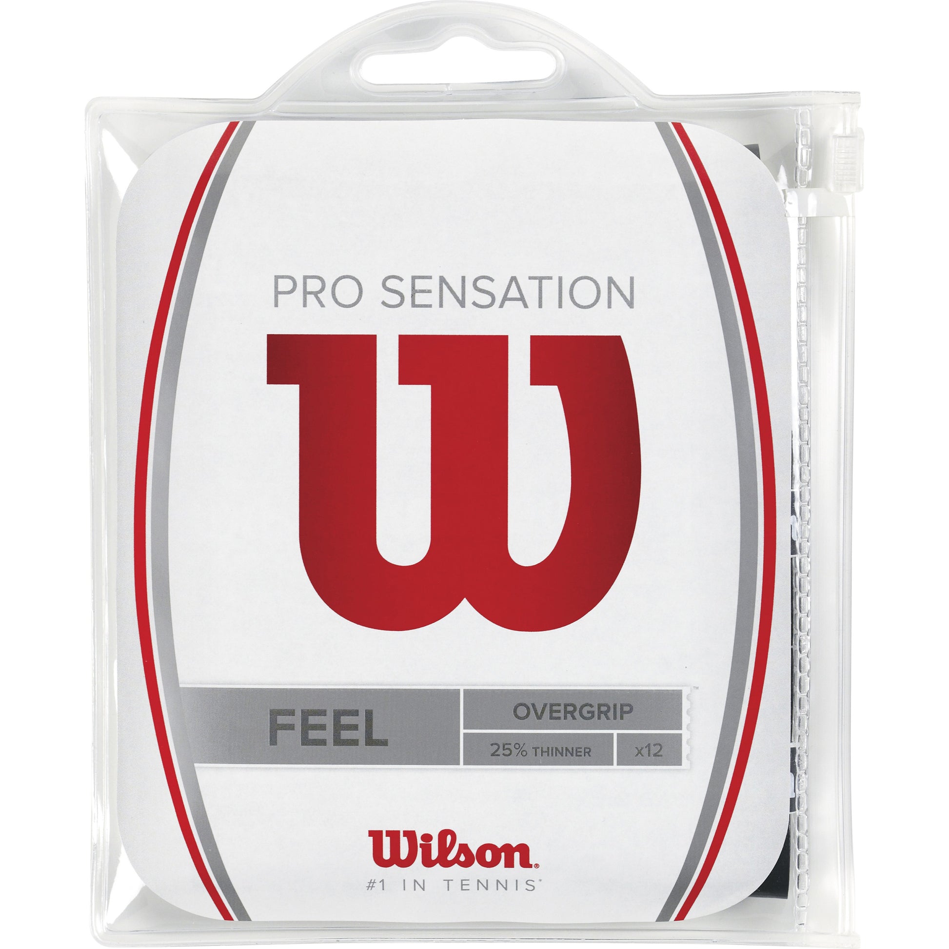 Wilson Pro Overgrip Sensation 12 Pack - black