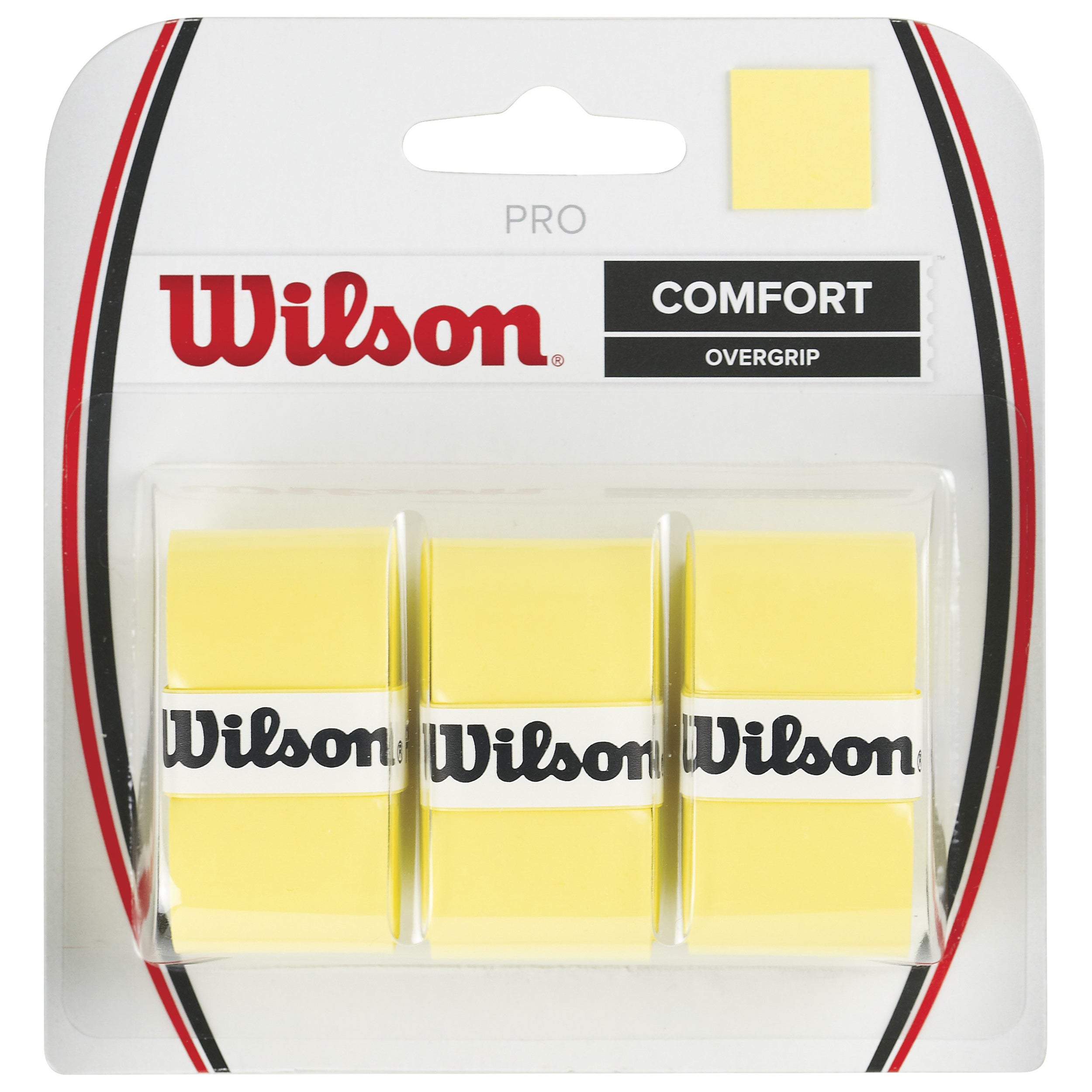 Wilson Pro Overgrip 3 Pack - yellow
