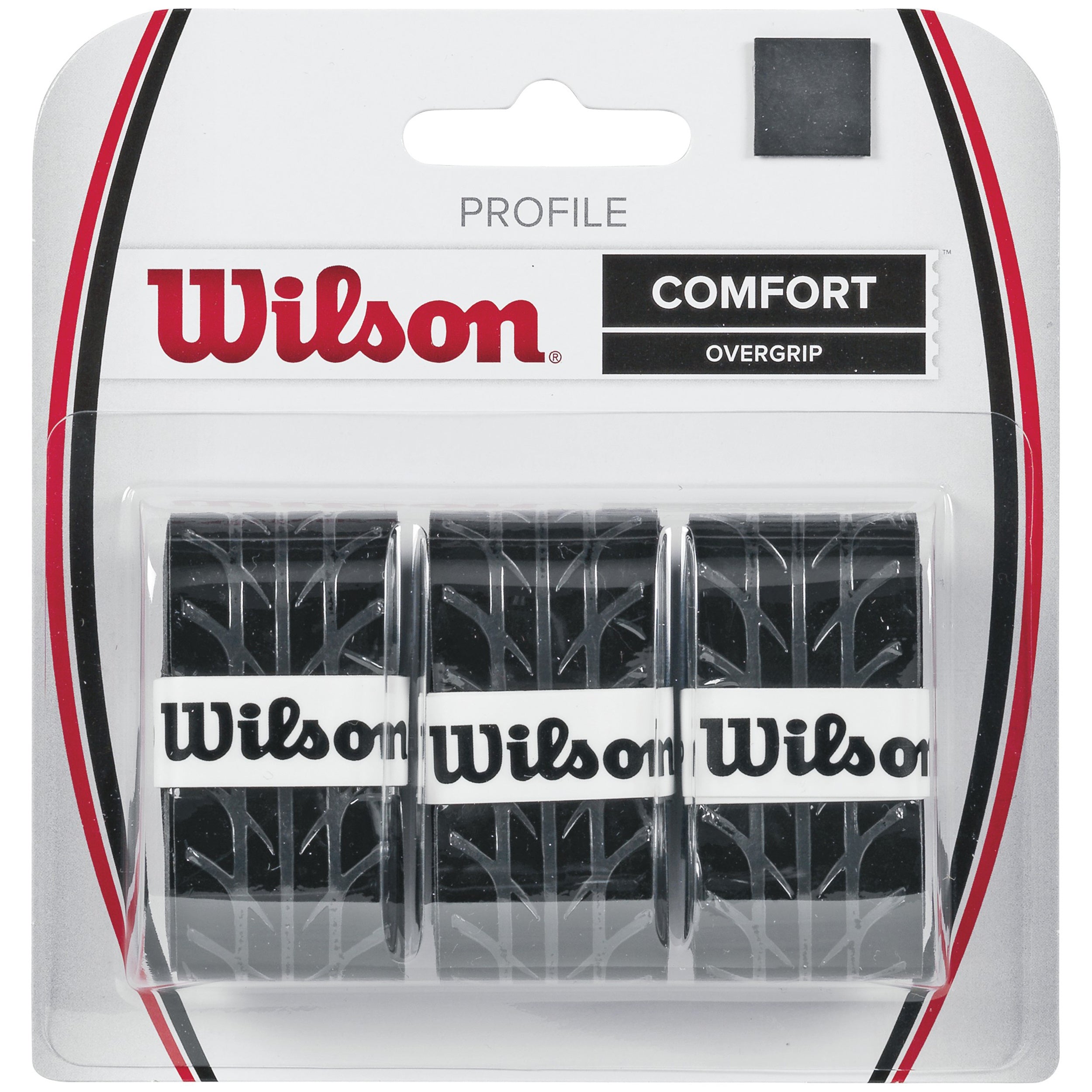 Wilson Profile Overgrip 3 Pack-Black