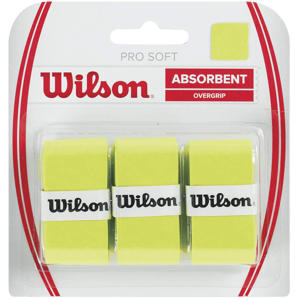 Wilson Soft Overgrip 3 Pack-Green