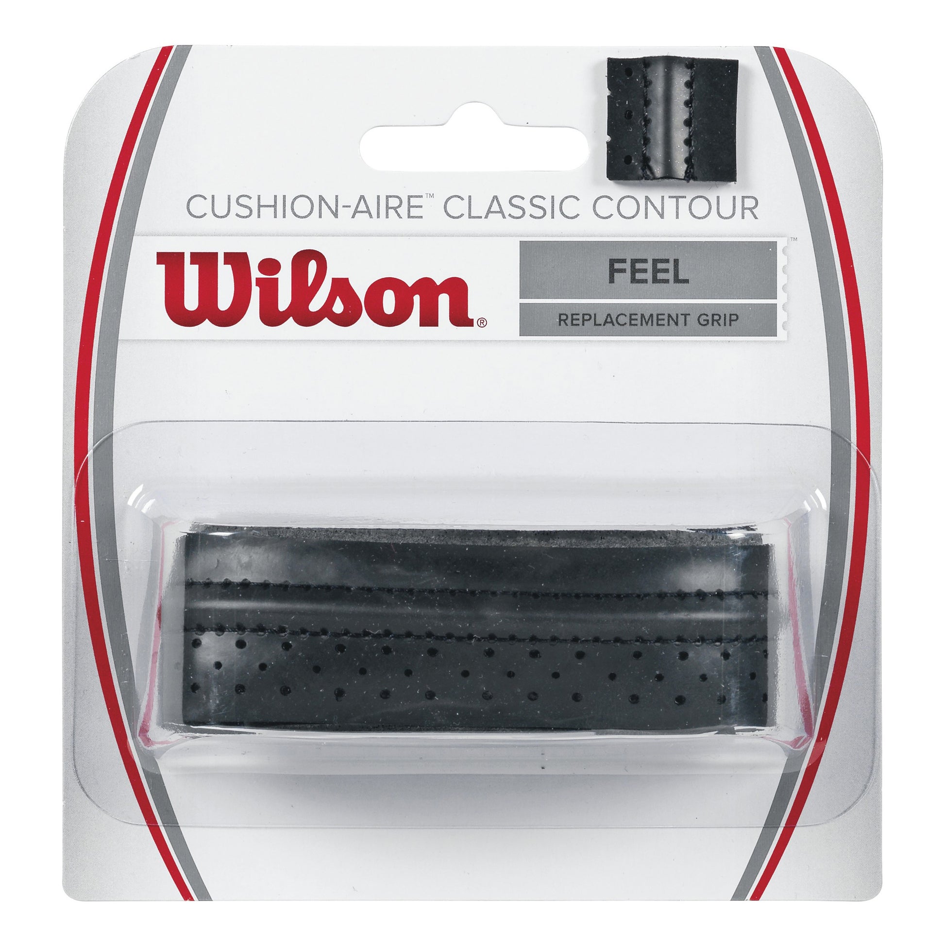 Wilson Tour Cushion-Aire Classic Contour 1 Pack-Black