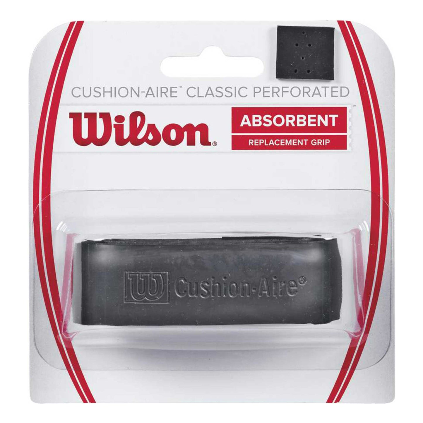 Wilson Cushion-Aire Classic Perforated 1 Pack-Black