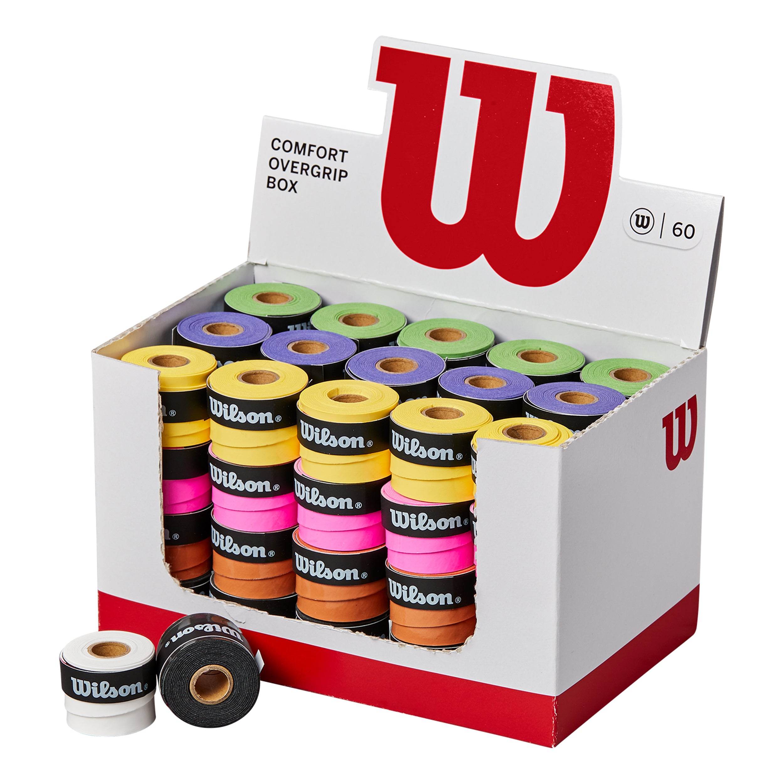 Wilson Ultra Overgrip Box Of 60 Pcs-Multicoloured