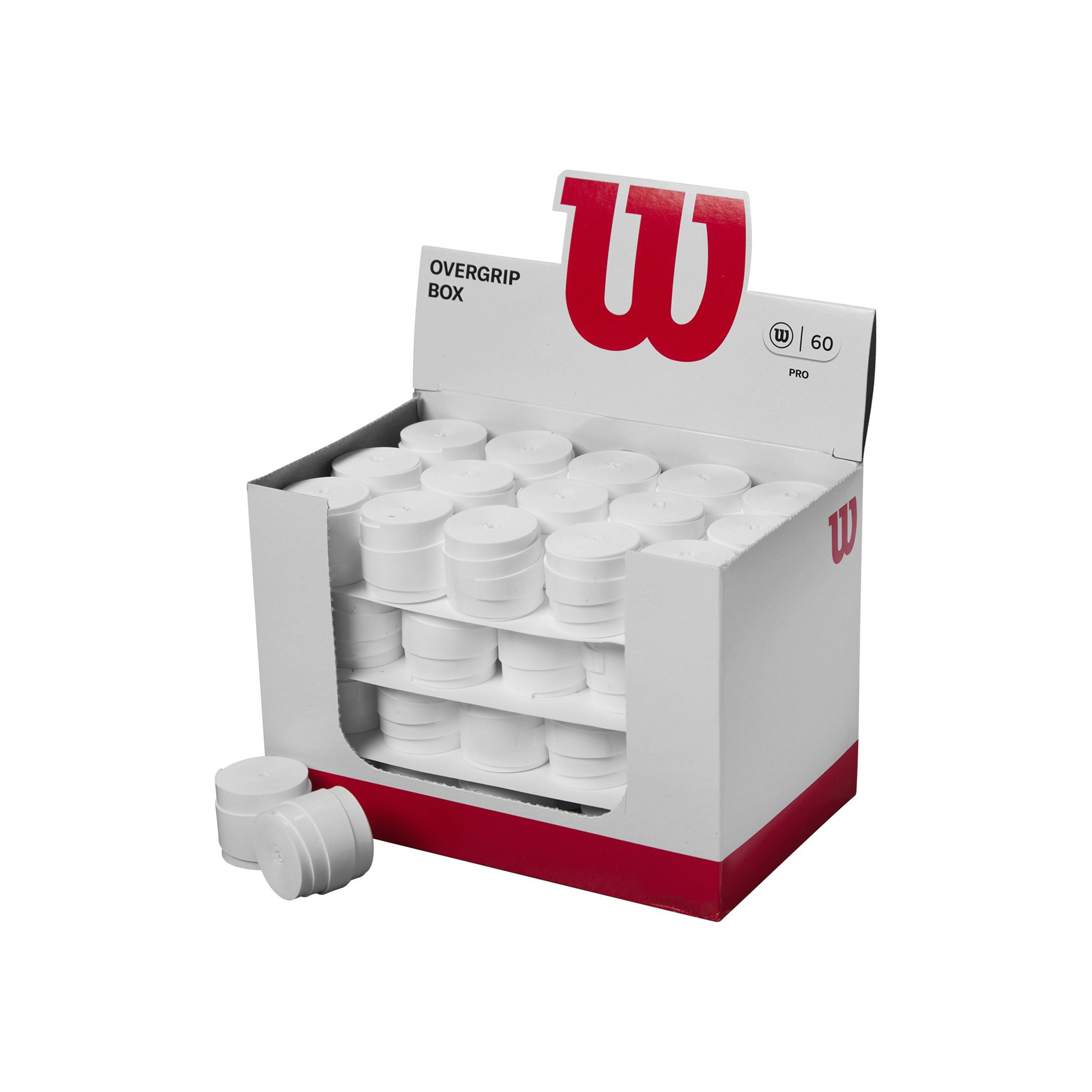 Wilson Pro Overgrip 60 Pack - white