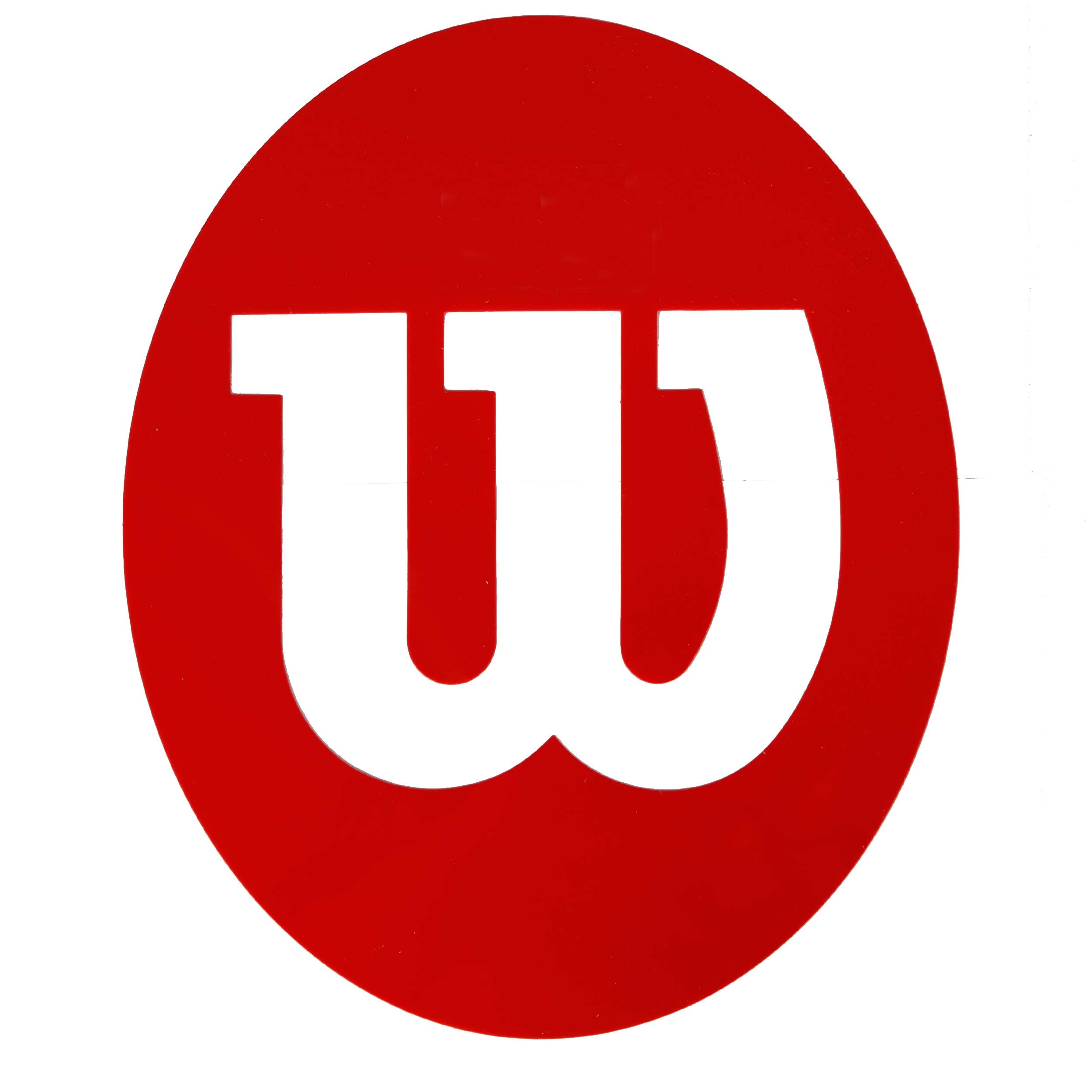 Wilson Logo Stencil-Red