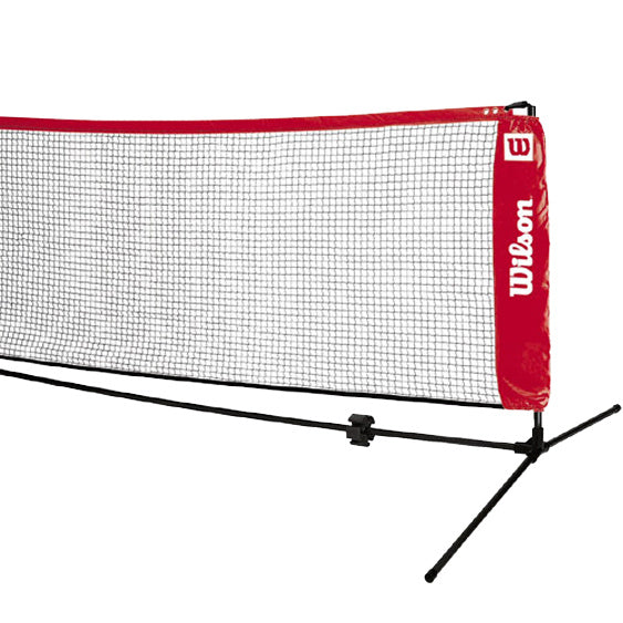 Wilson EZ Tennis Net 6,10m-Black,Red