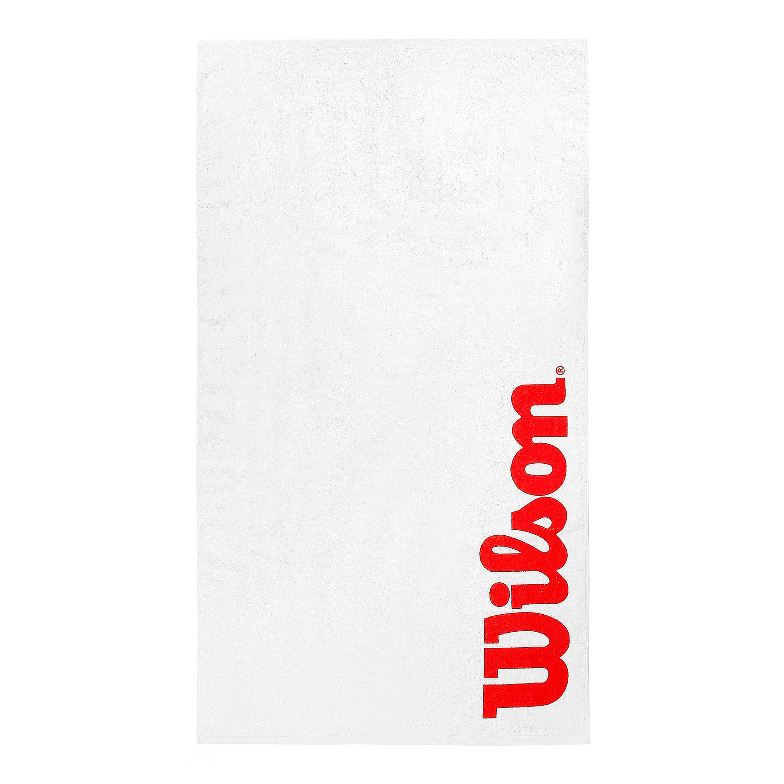 Wilson Sport Towel 60x120cm-White,Red
