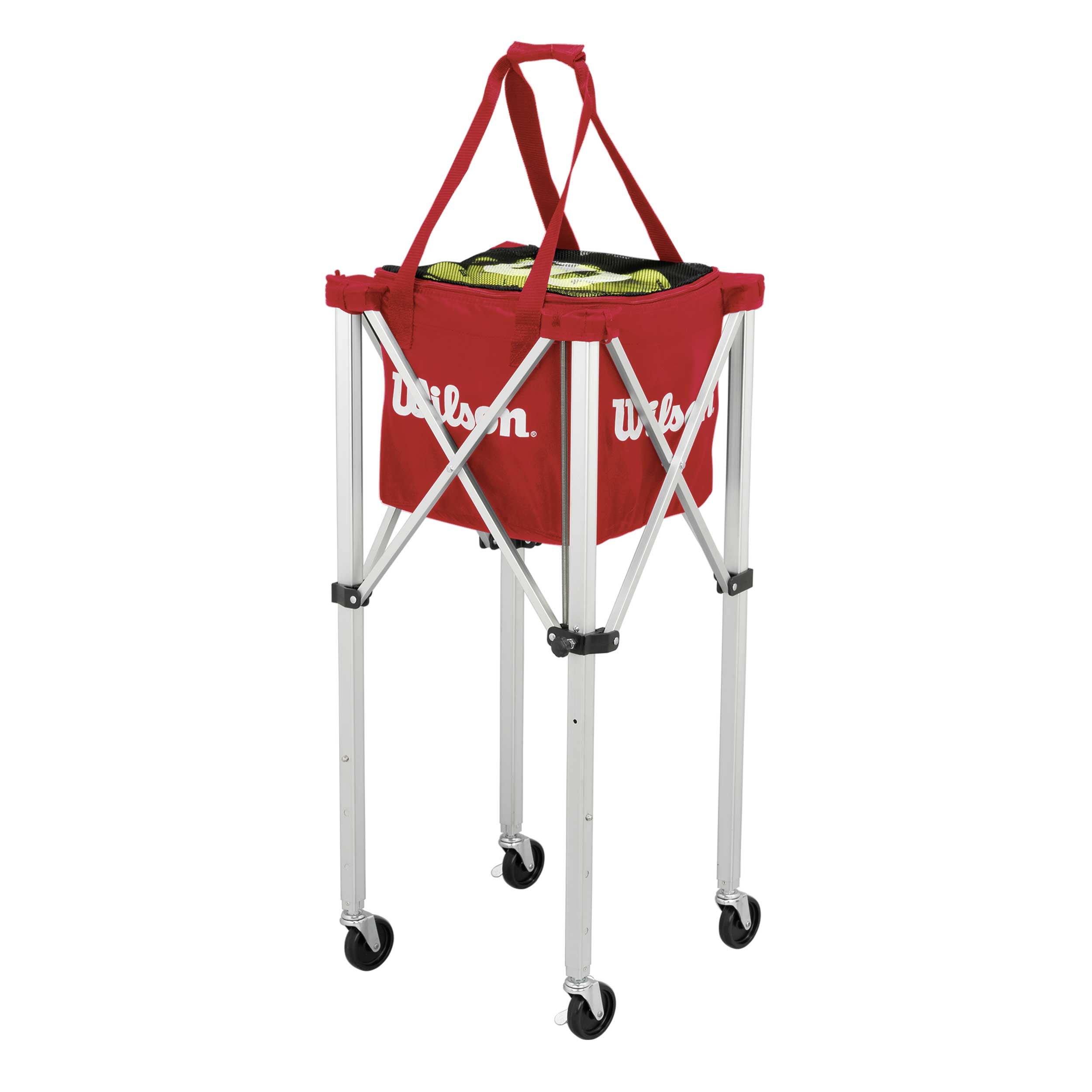 Wilson Tennis Teaching 150 Ball cart with wheels