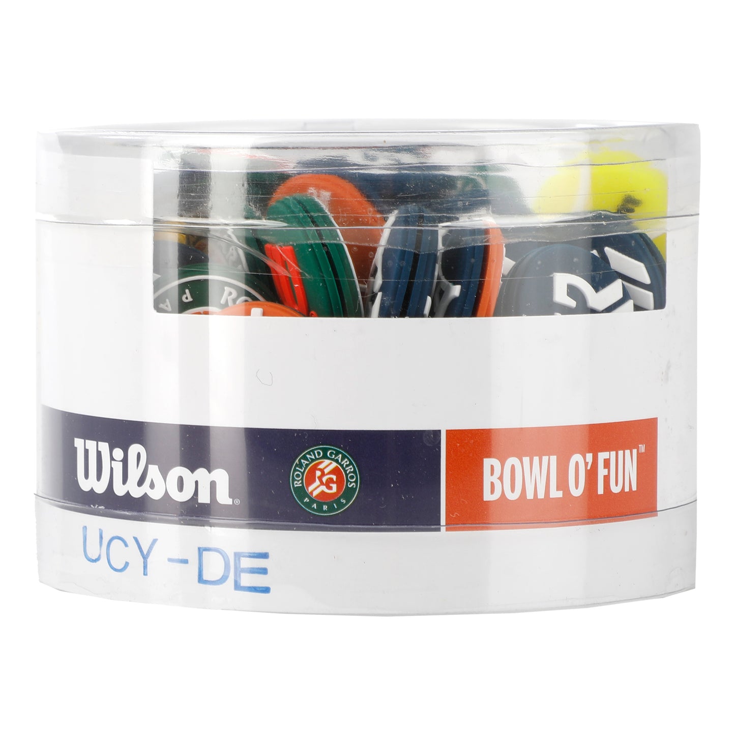 Wilson Roland Garros Collection Bowl Dampener Box Of 75 Pcs-Multicoloured