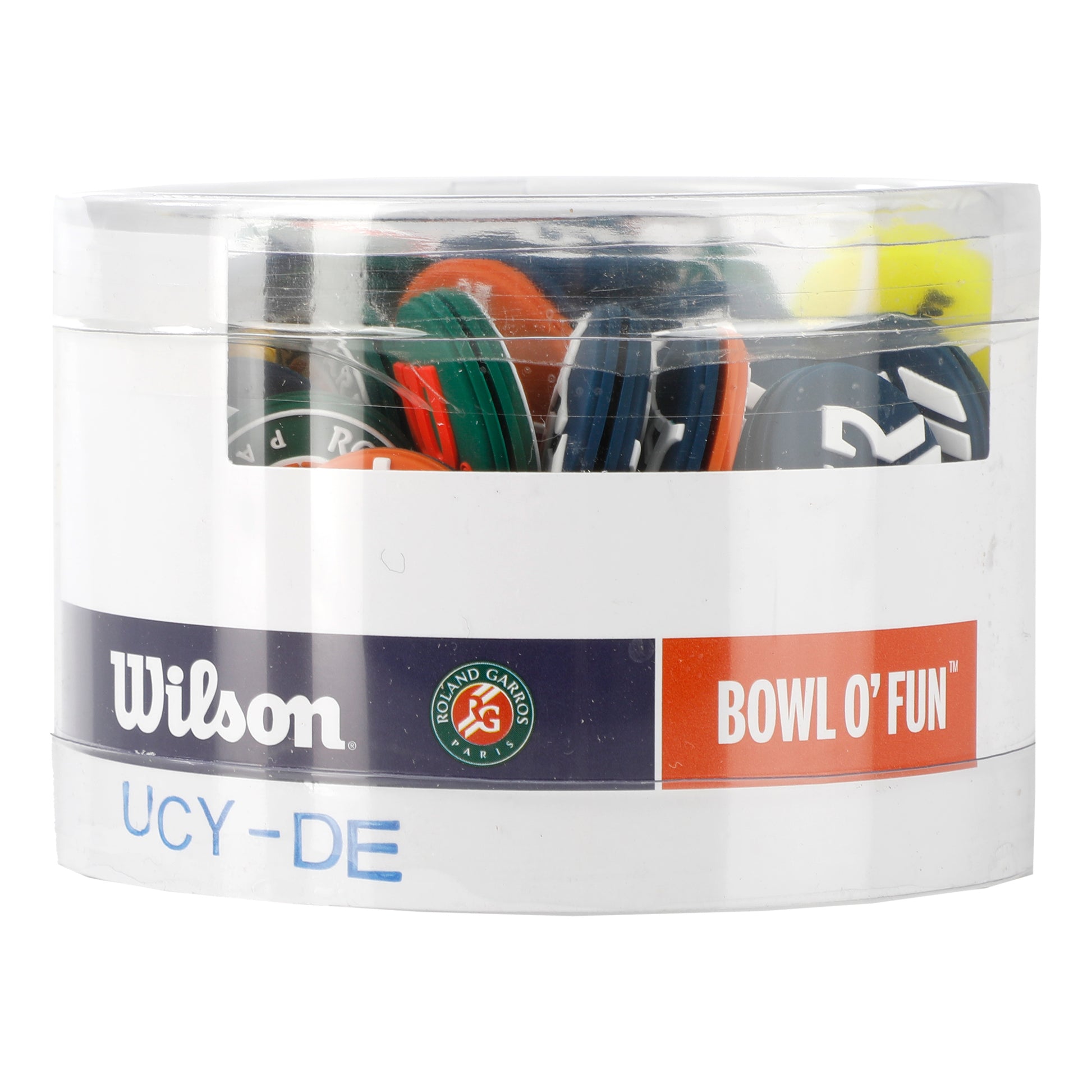 Wilson Roland Garros Collection Bowl Dampener Box Of 75 Pcs-Multicoloured