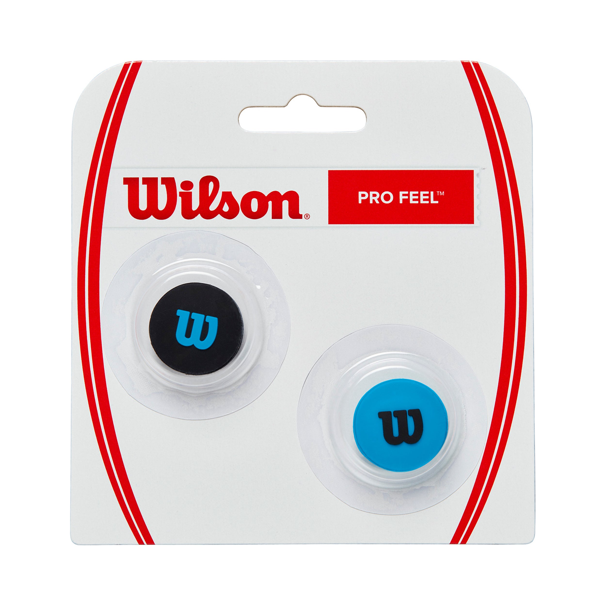 Wilson Ultra Pro Feel Ultra Dampener 2 Pack-Black,Blue