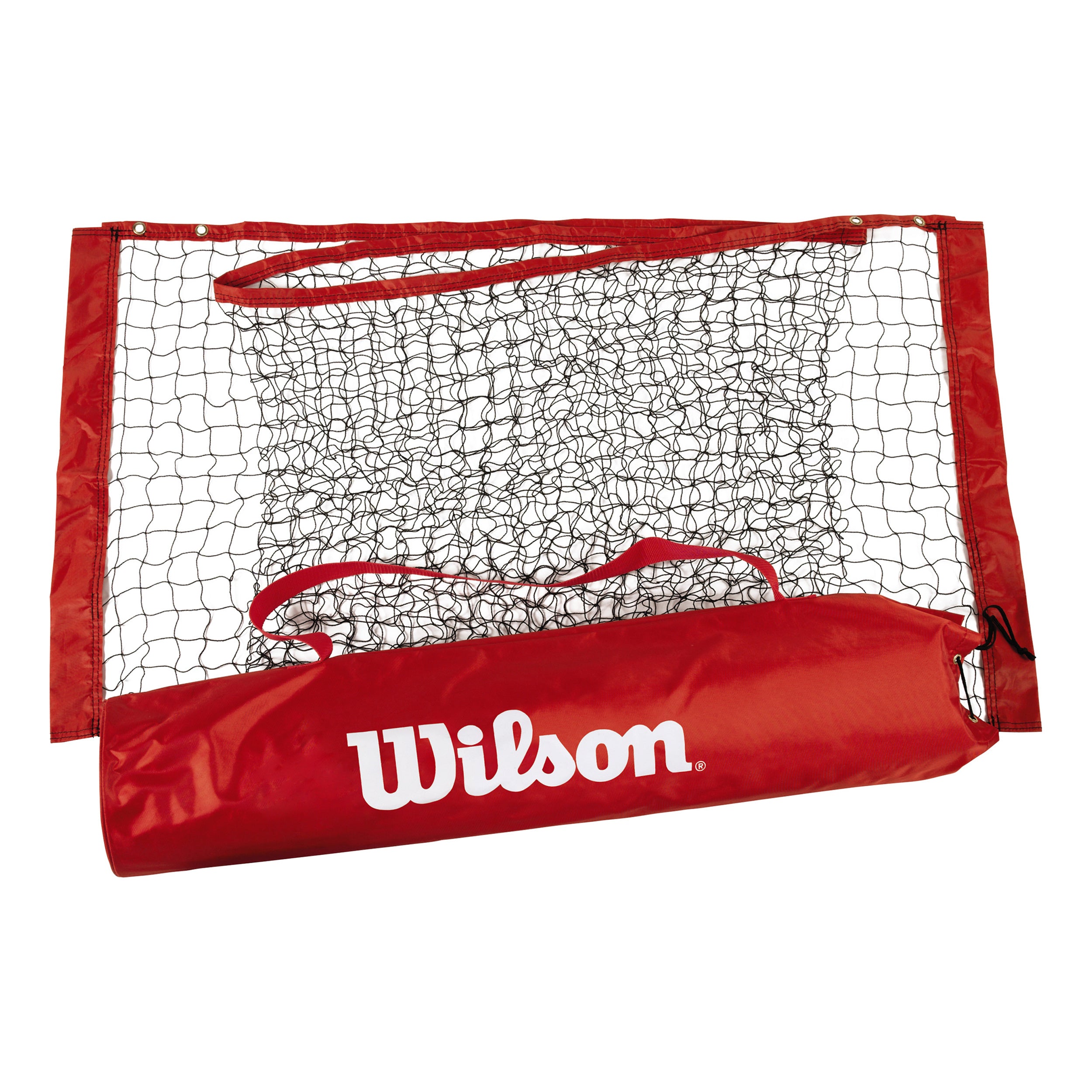 Wilson EZ 20' Tennis Net Replacement-Black,Red