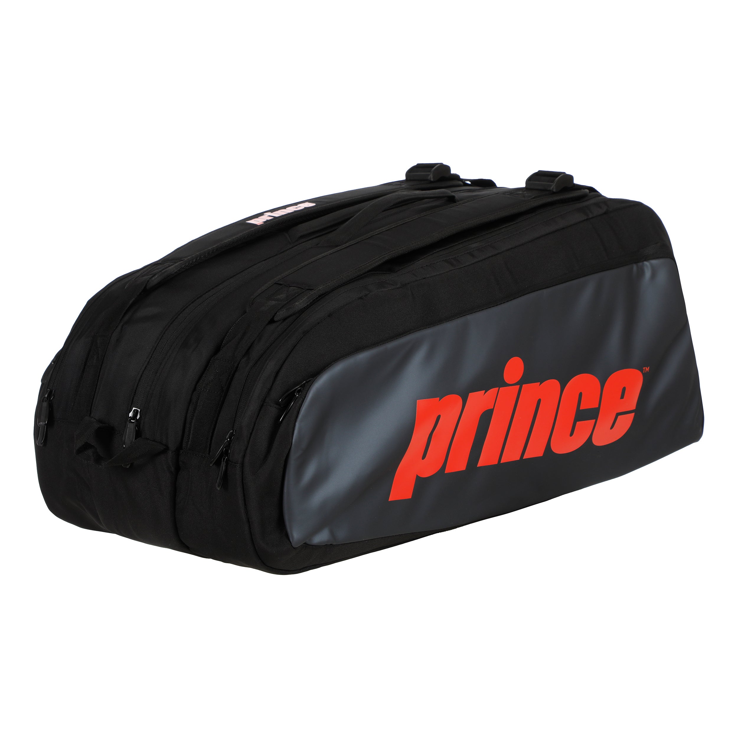 Prince Tour 3 Comp Racket Bag-Black,Red