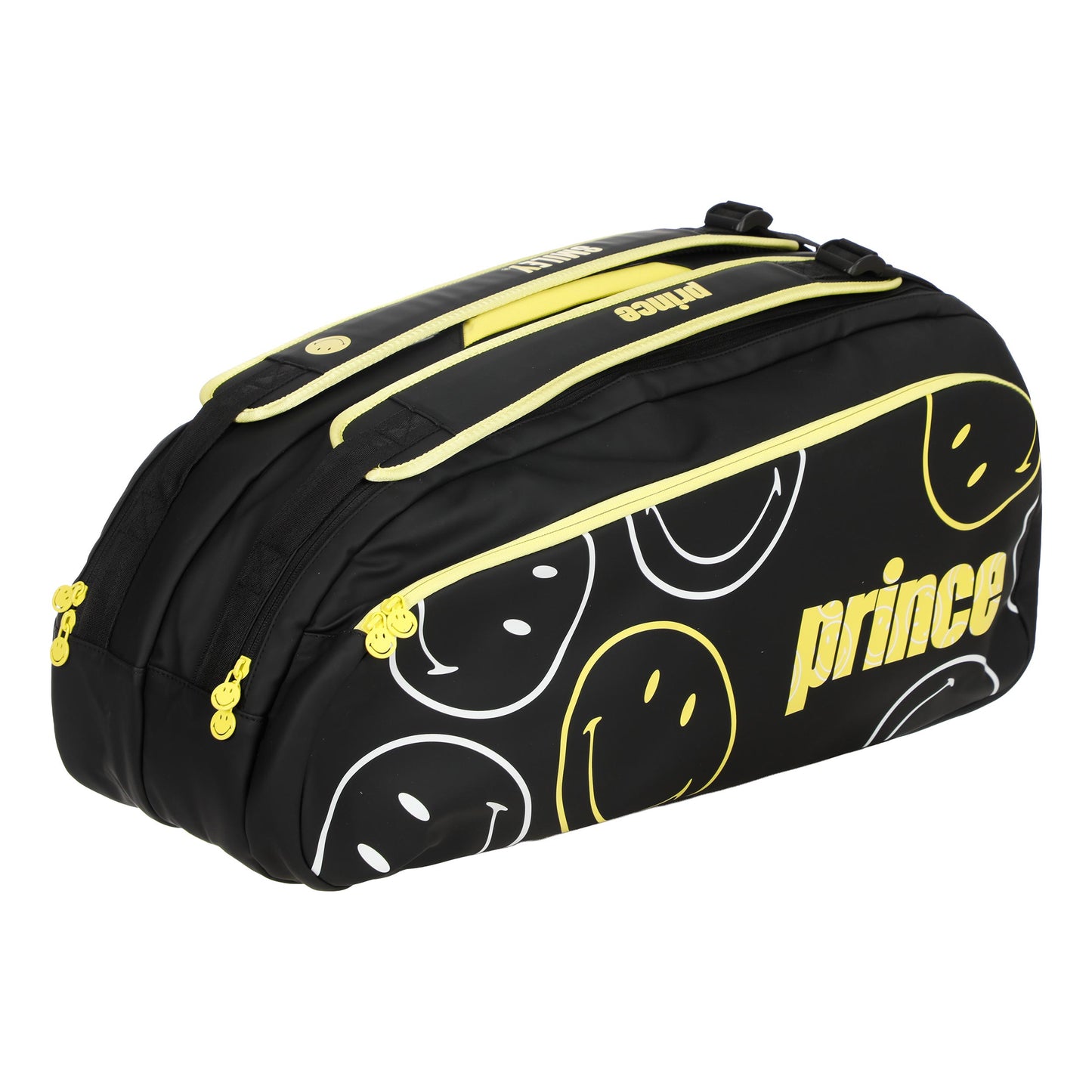 Prince Smiley Racket Bag 6 Pack-Black
