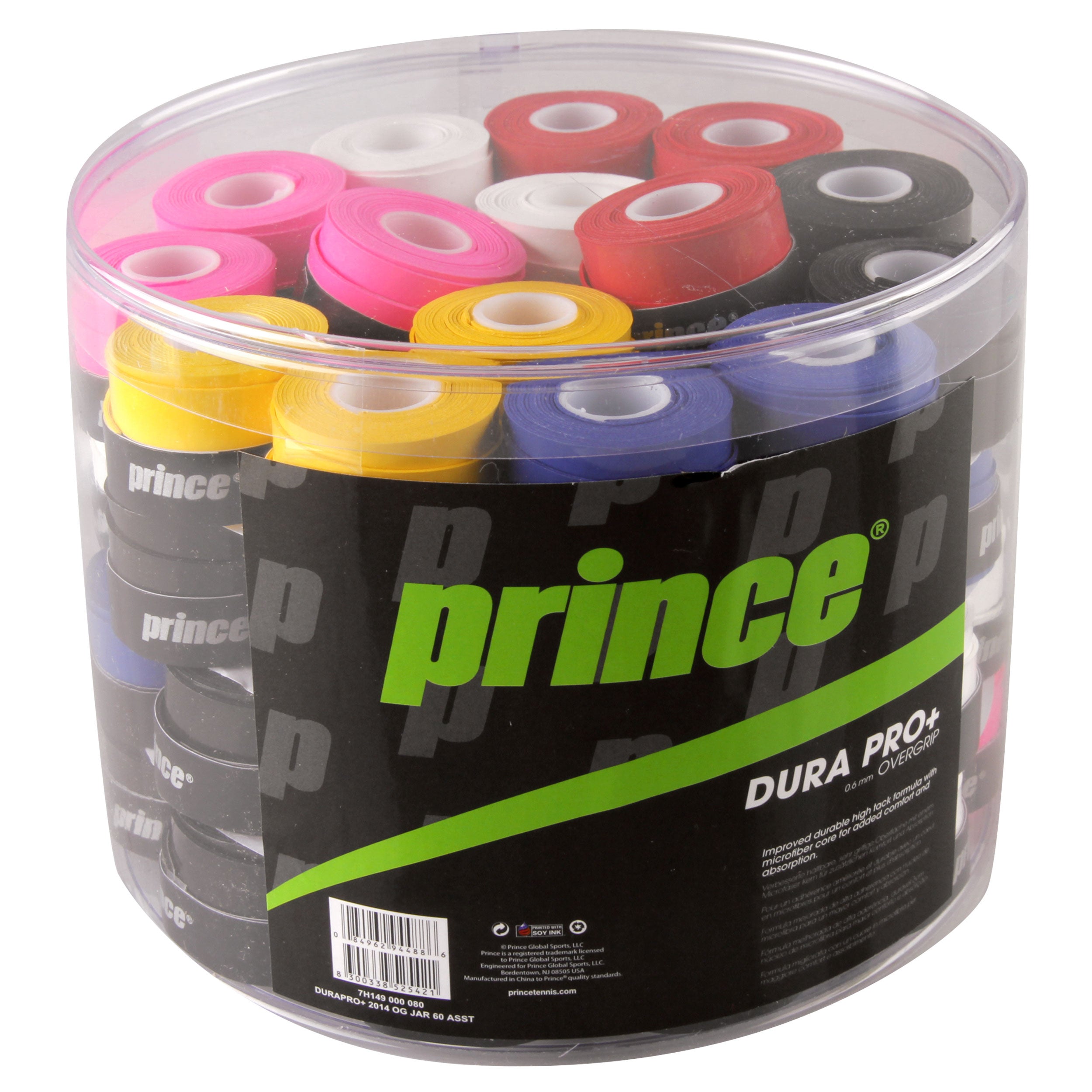Prince DuraPro+ 50 Pack - multicoloured