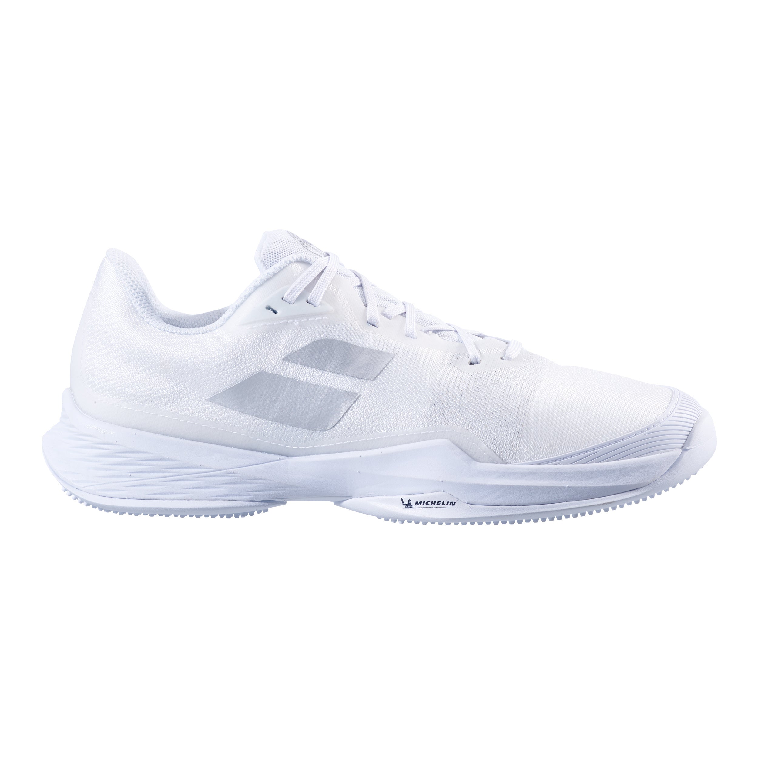 Babolat Jet Mach 3 Rasenschuh Damen-Weiß,Silber