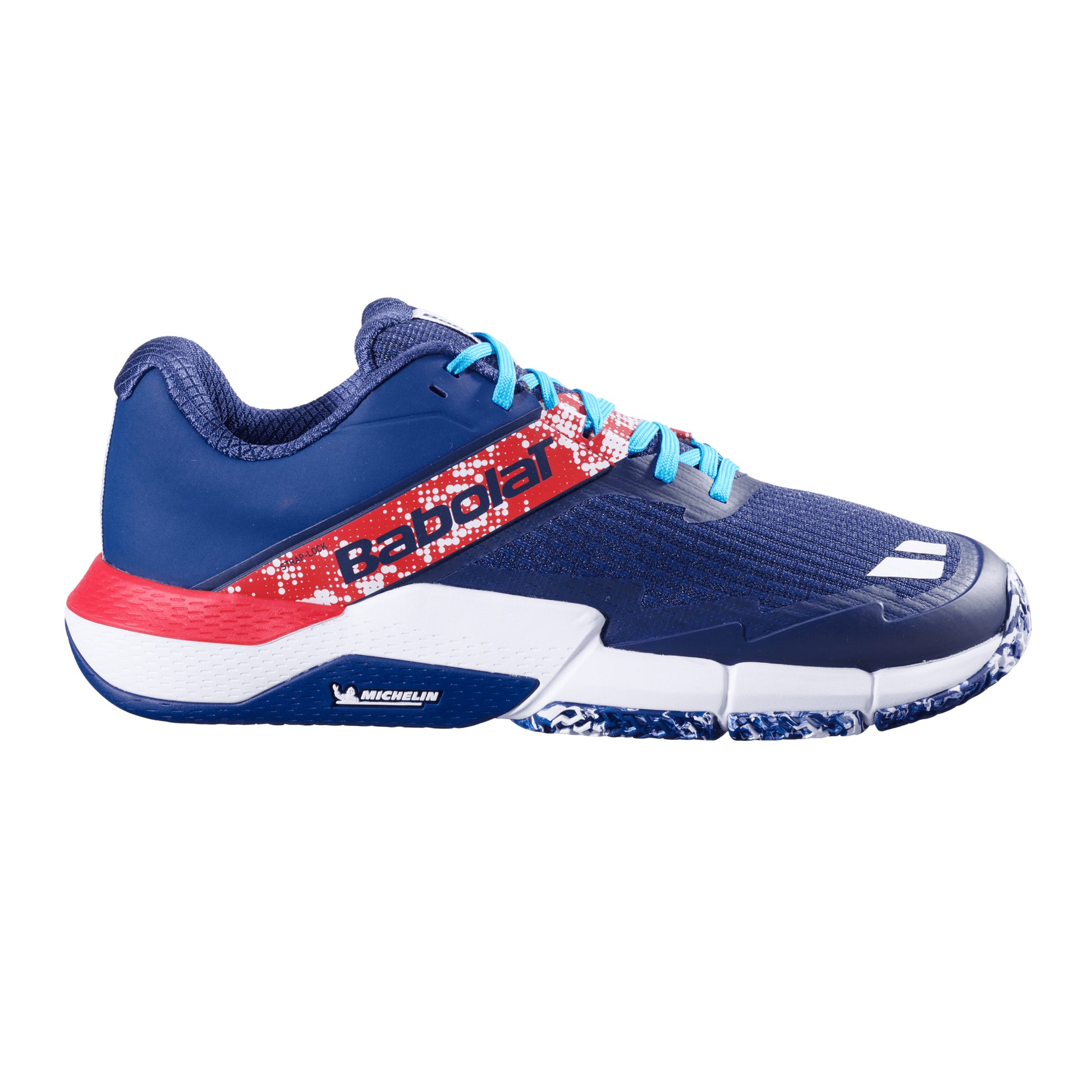 Babolat Movea 2 Men Padel Shoe Men-Dark Blue,Red