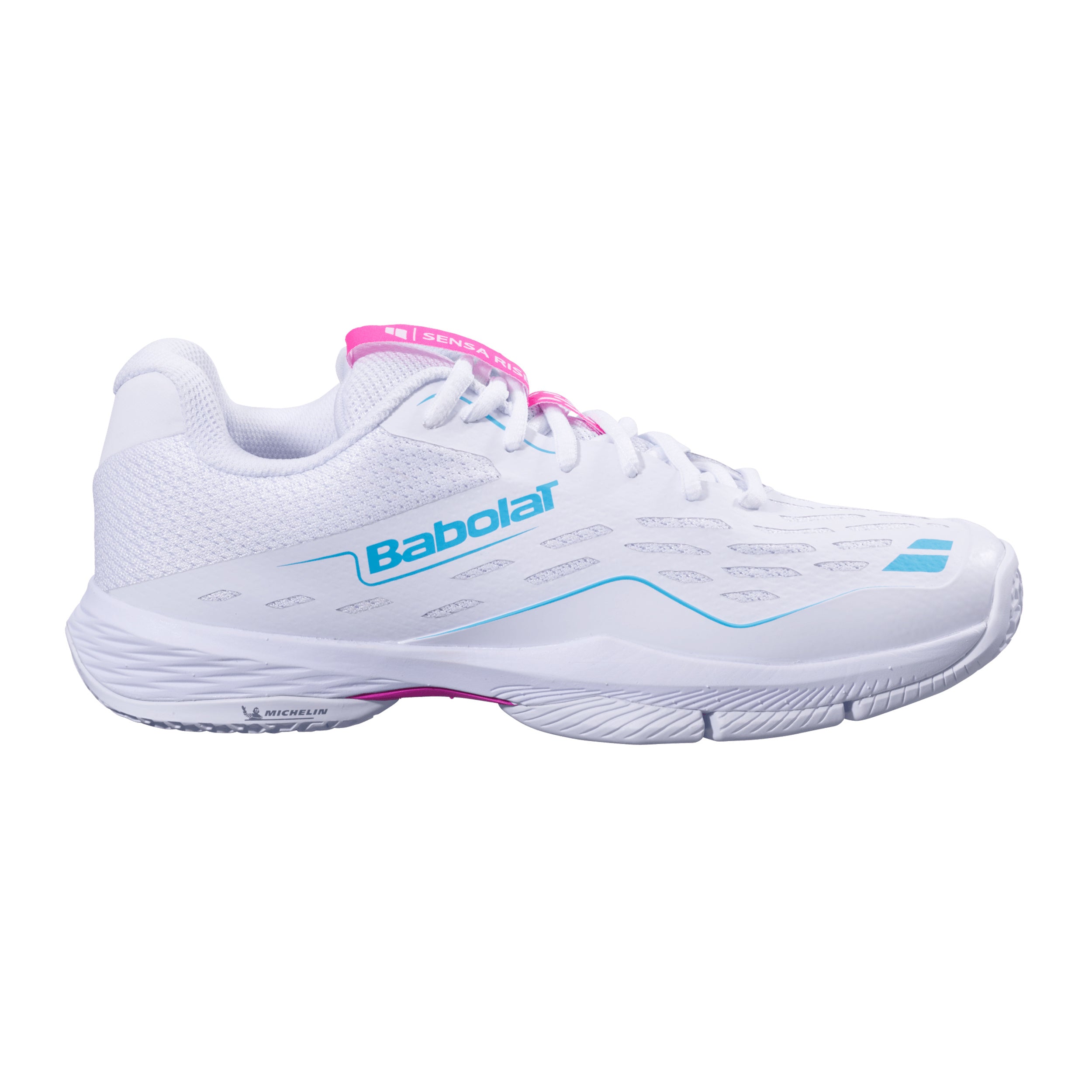 Babolat Sensa Rise Women Padel Shoe Women-White,Red