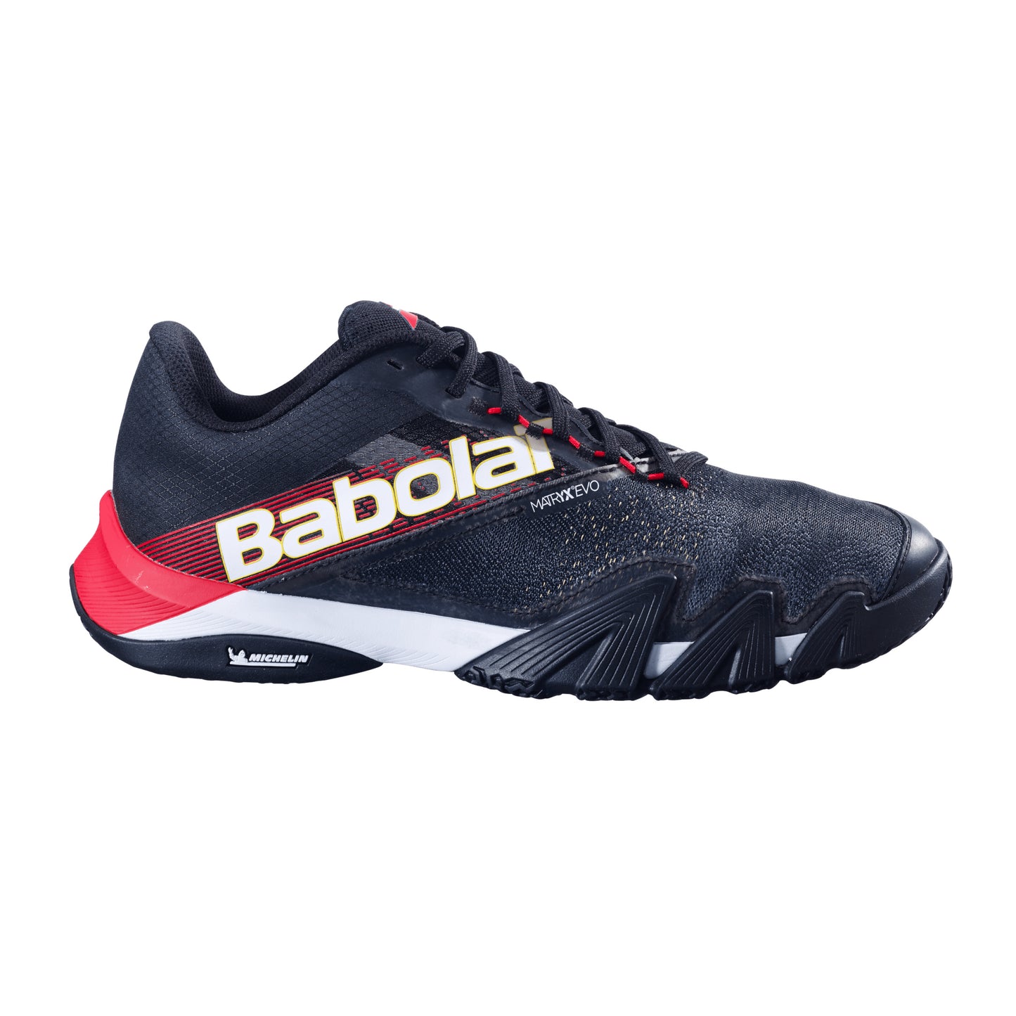 Babolat JET PREMURA 2 Padelschuh Herren - schwarz, rot