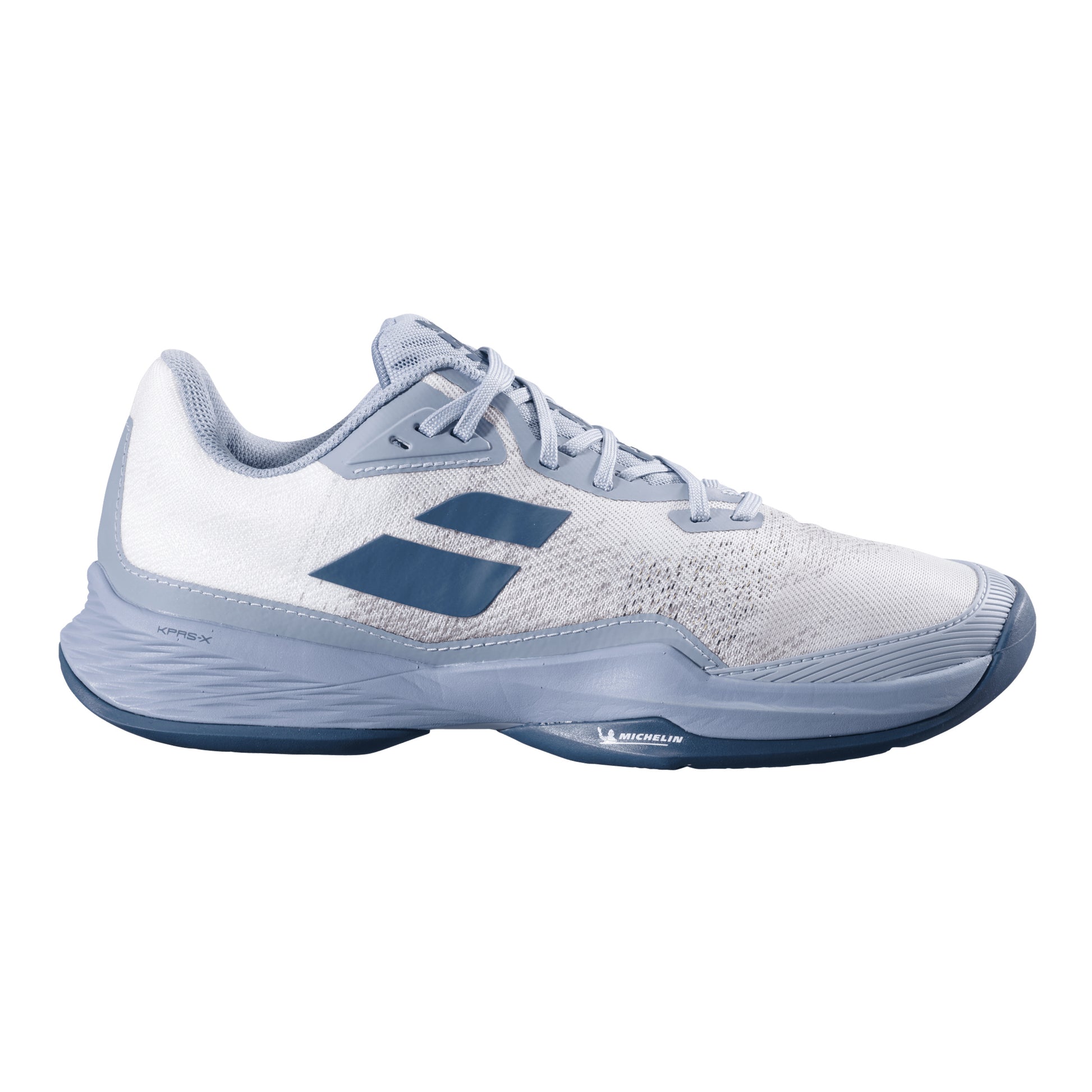 Babolat Jet Mach 3 Allcourtschuh Herren-Weiß,Grau