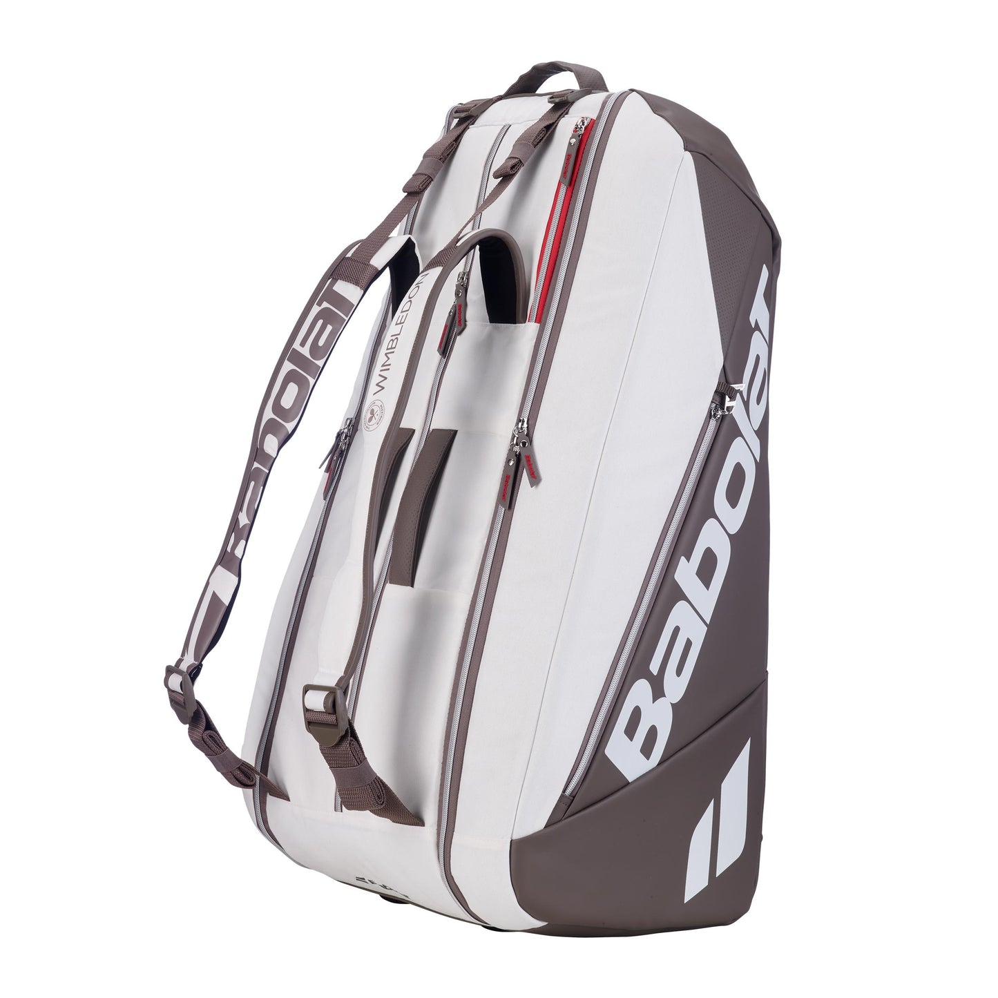 Babolat Pure Drive RH 9 Wimbledon Schlägertasche 9er - weiß