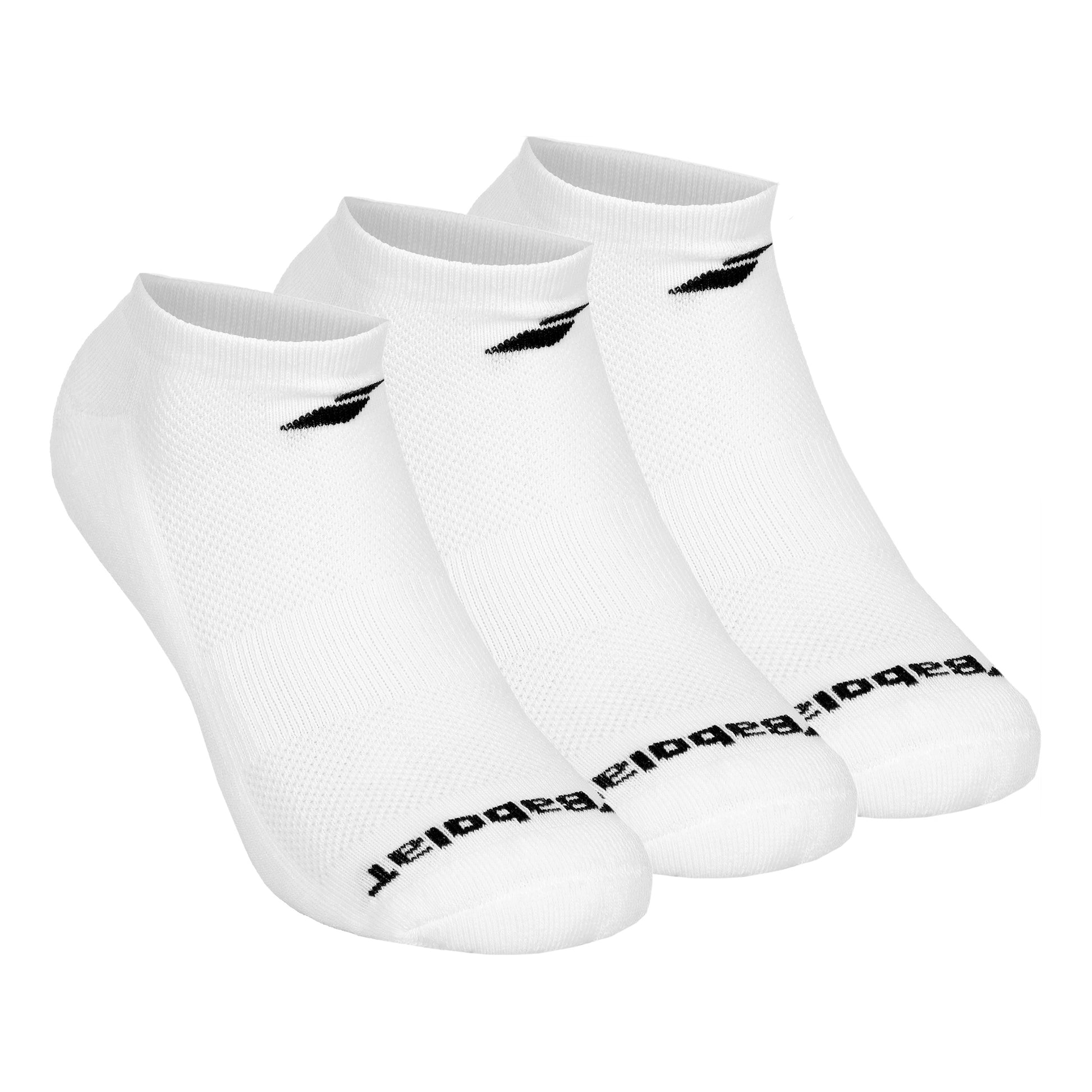 Babolat Invisible Tennis socks 3 Pack Unisex - white, black