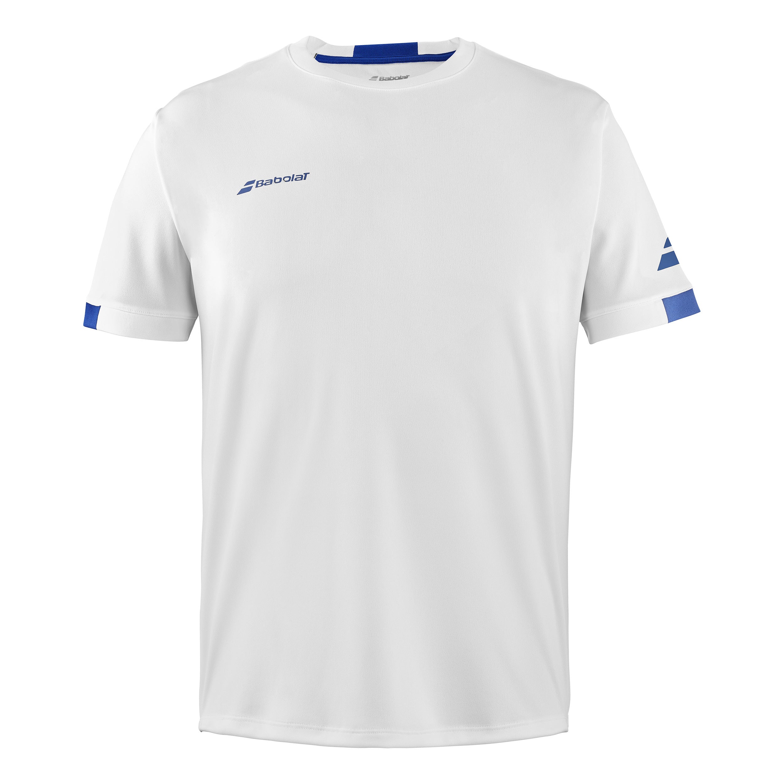 Babolat Play Crew Neck T-Shirt Herren-Weiß