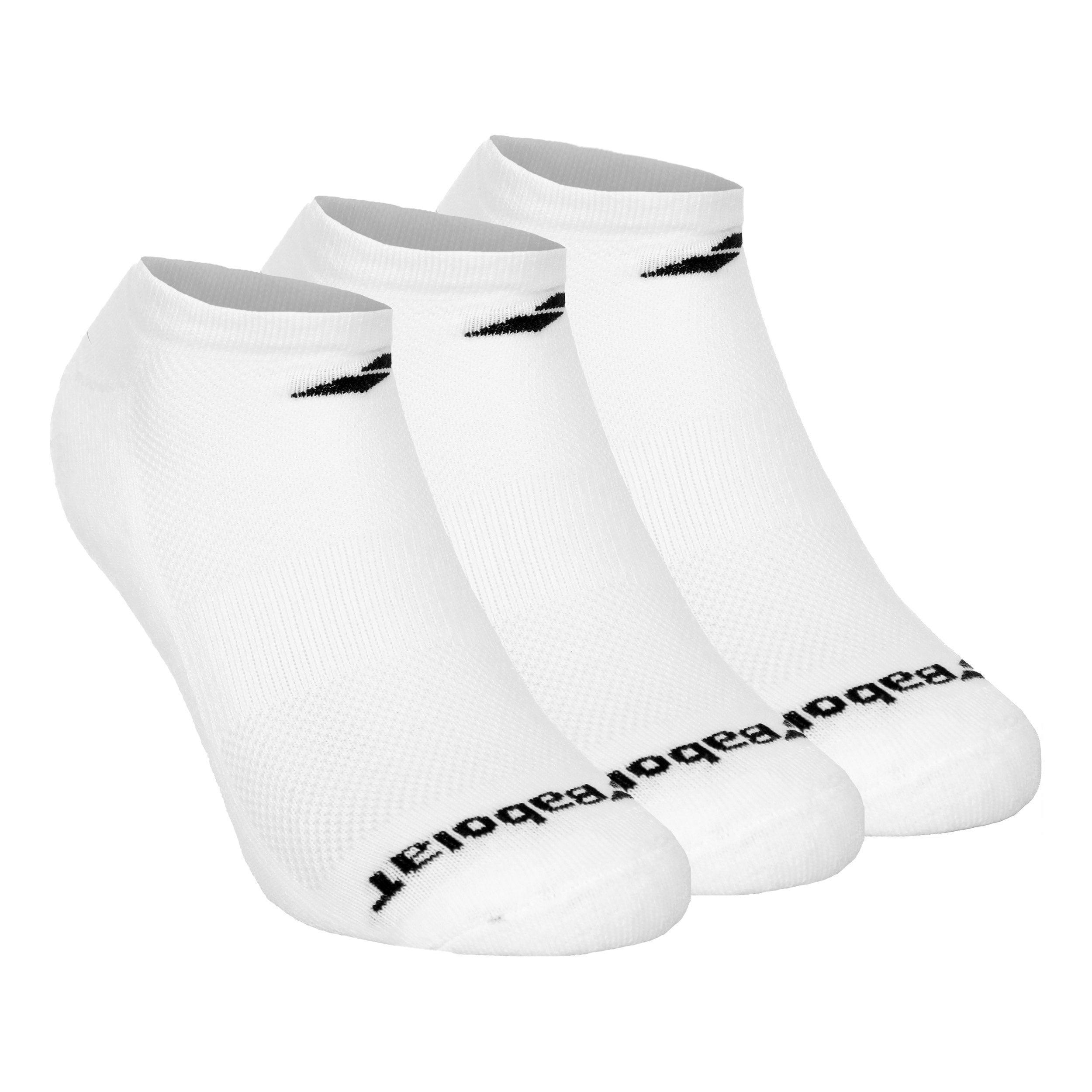 Babolat Invisible Tennis Socks 3 Pack-White