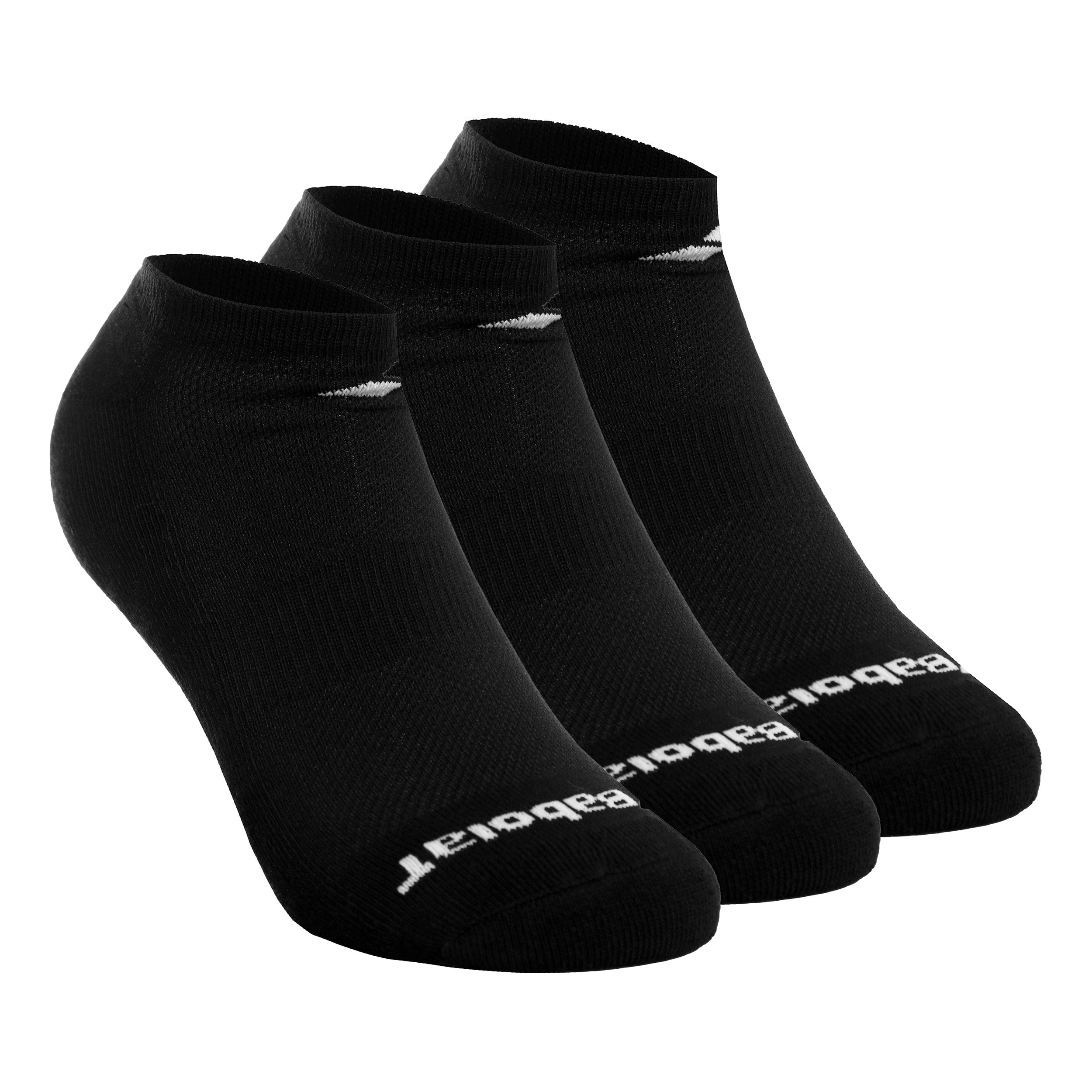 Babolat Invisible Tennis Socks 3 Pack-Black