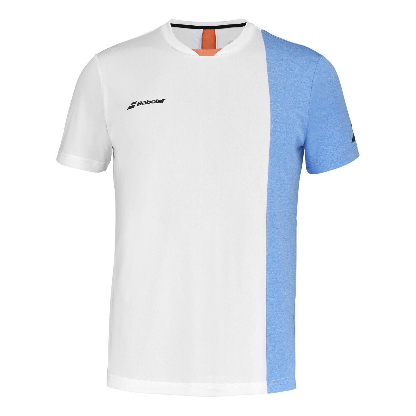 Babolat Play Crew Neck T-Shirt Men - white, light blue