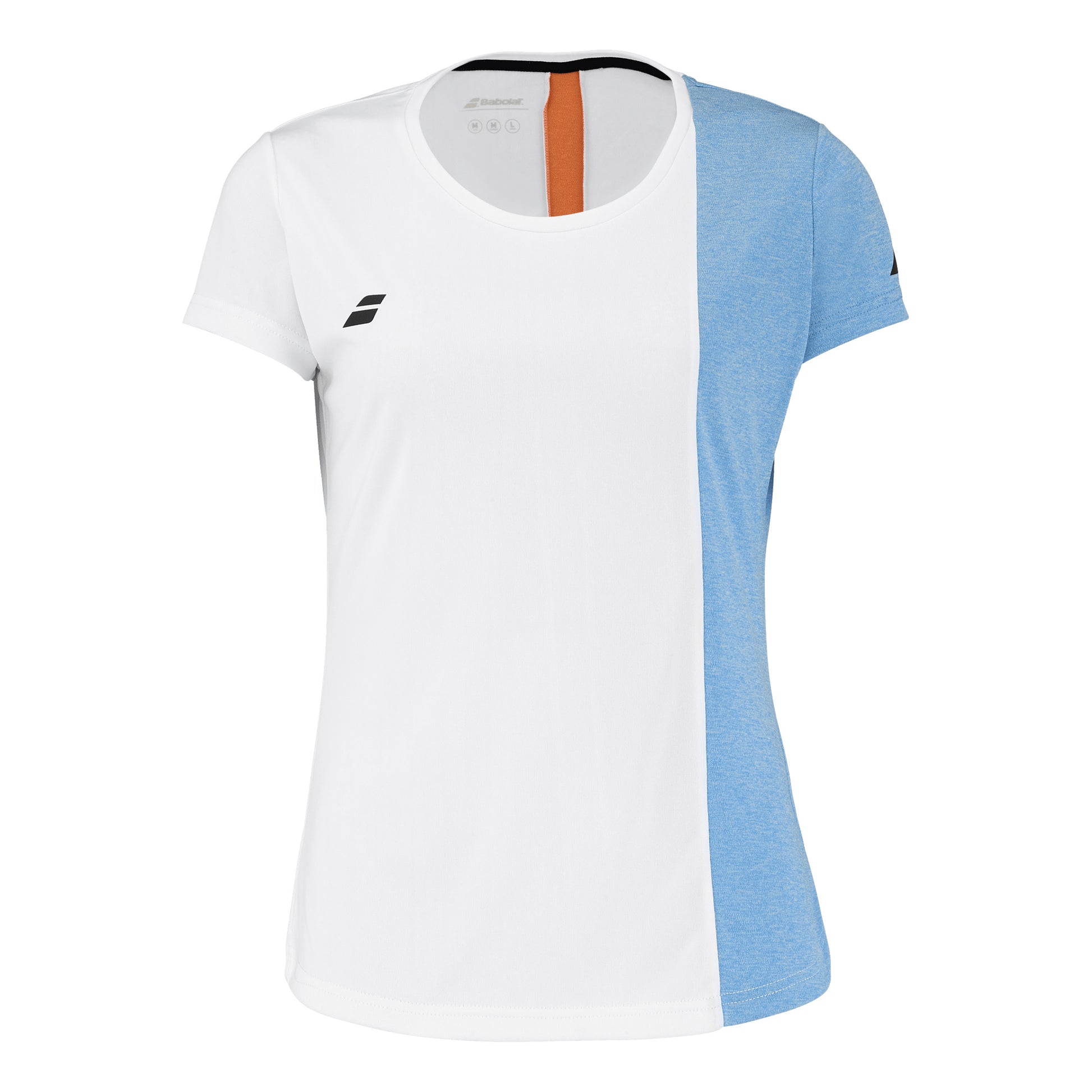 Babolat Play T-Shirt Women-White,Light Blue