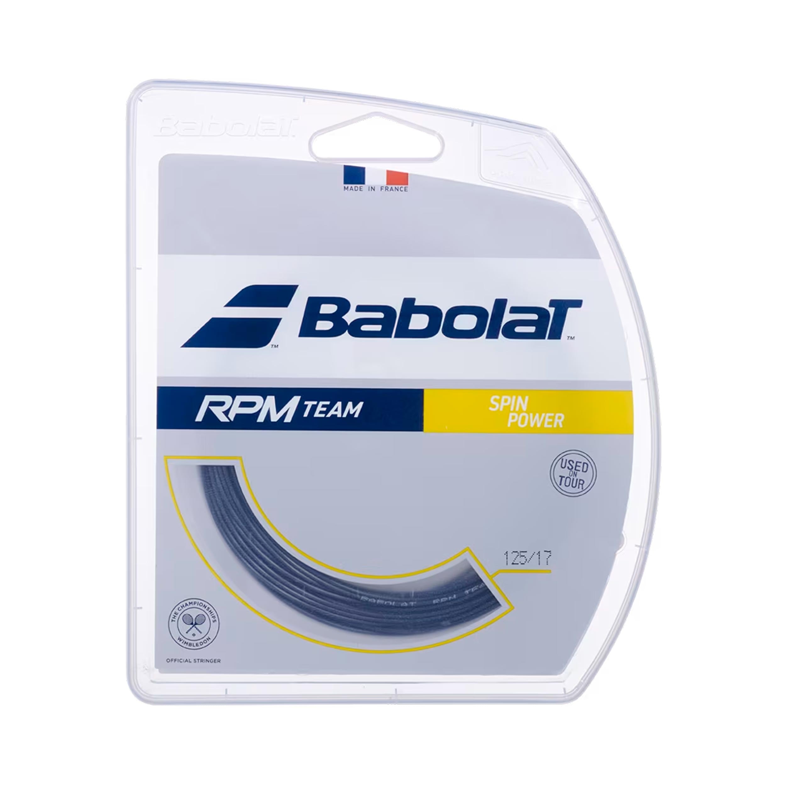 Babolat Team RPM Team Saitenset 12m-Schwarz