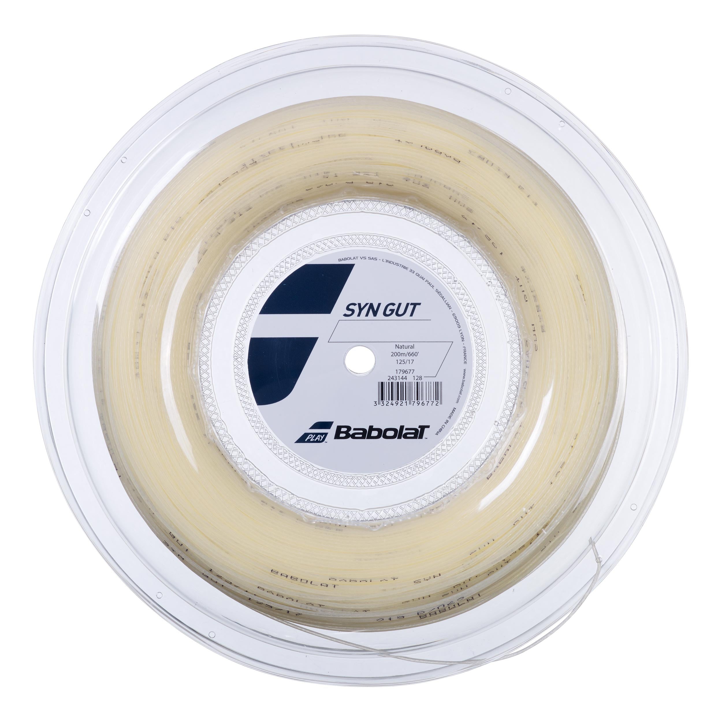 Babolat Syn Gut String Reel 200m-Ecru