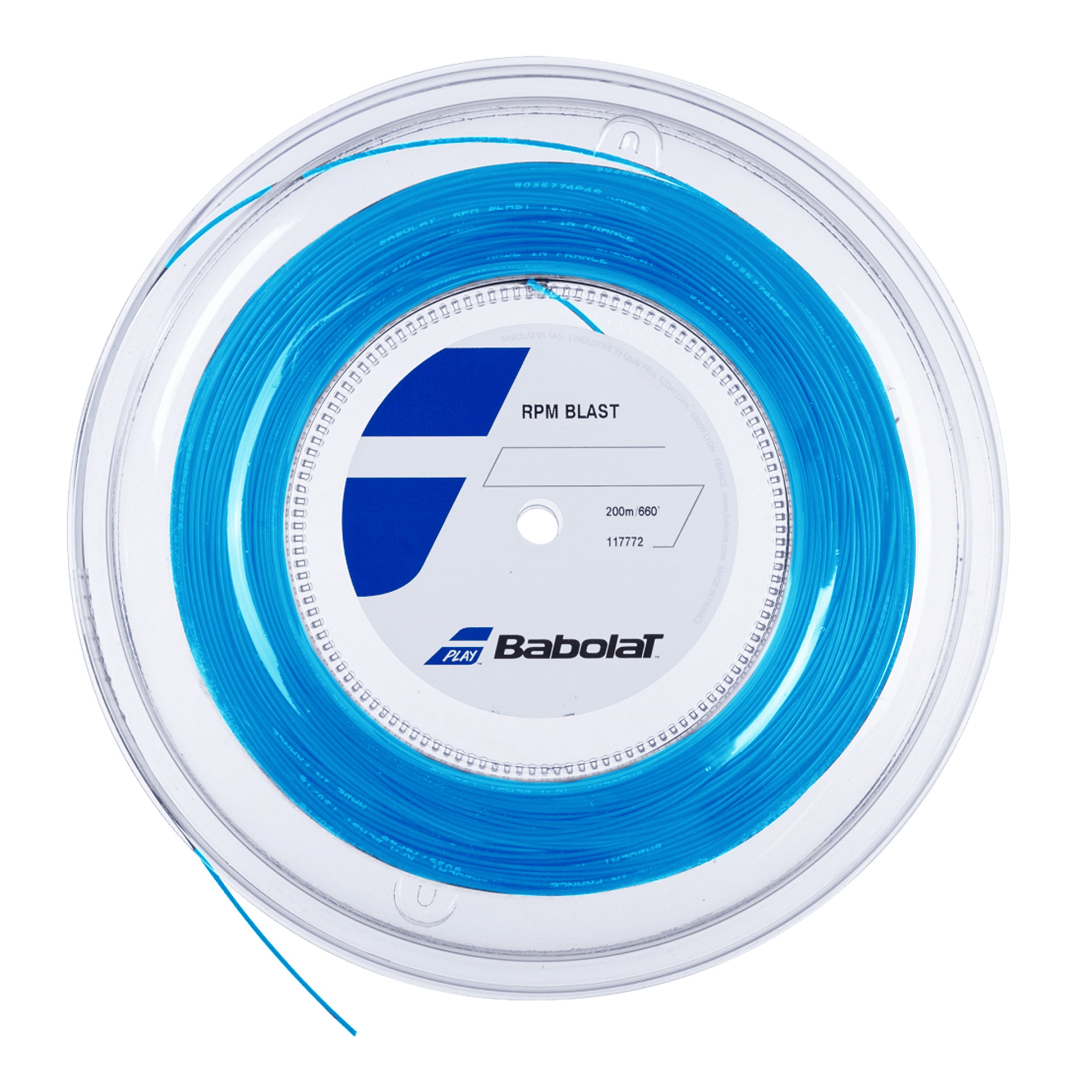 Babolat RPM Blast 1.30 200m（残約175m） RPM Blast String Reel 200m-Blue | Tennis-Point