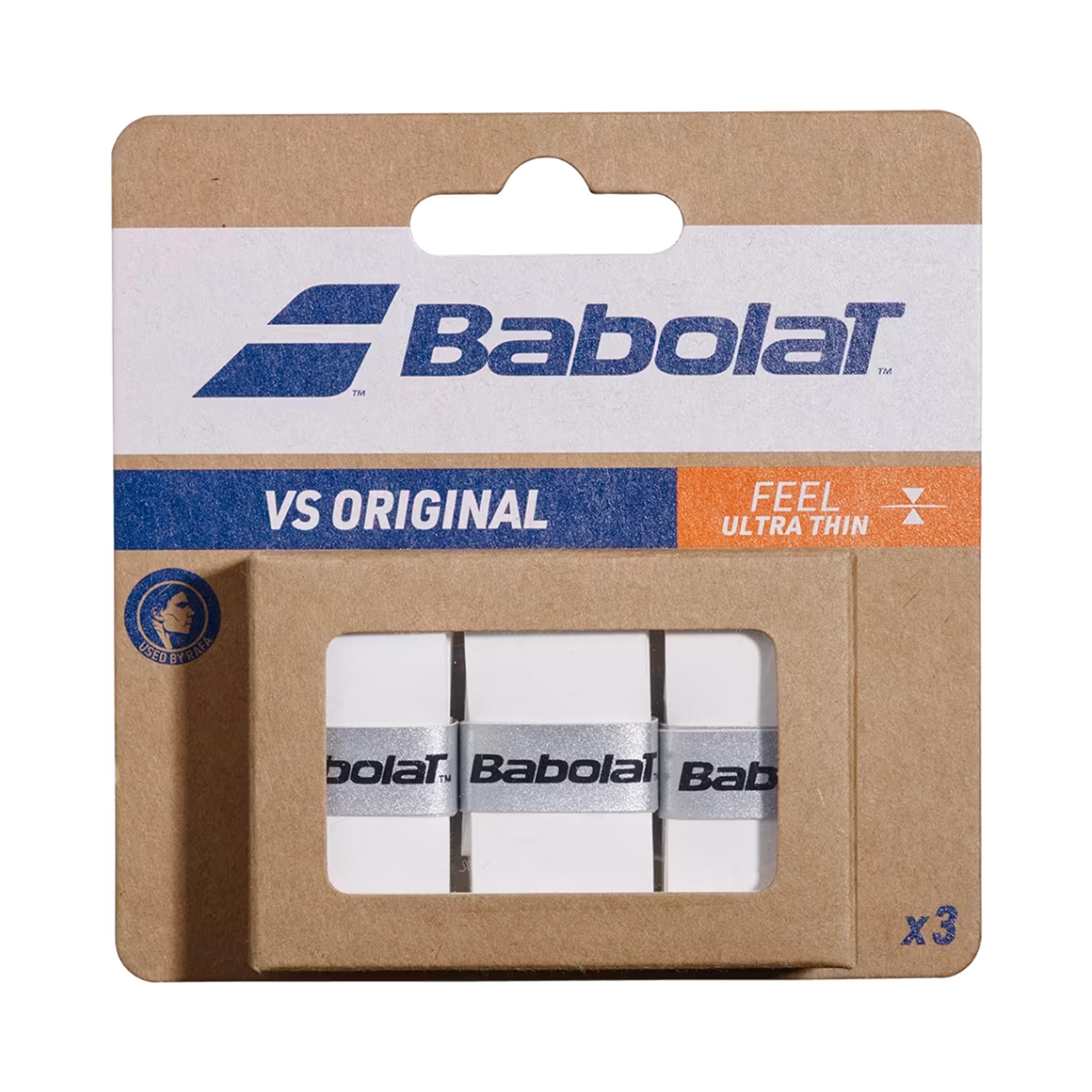 Babolat VS Grip Original 3 Pack-White