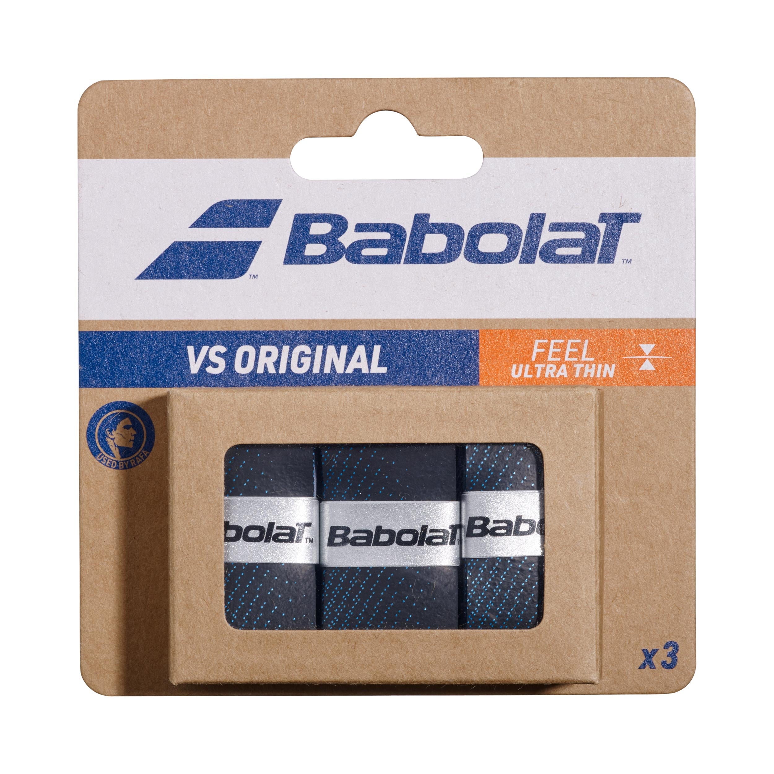 Babolat VS Grip Original 3 Pack-Blue
