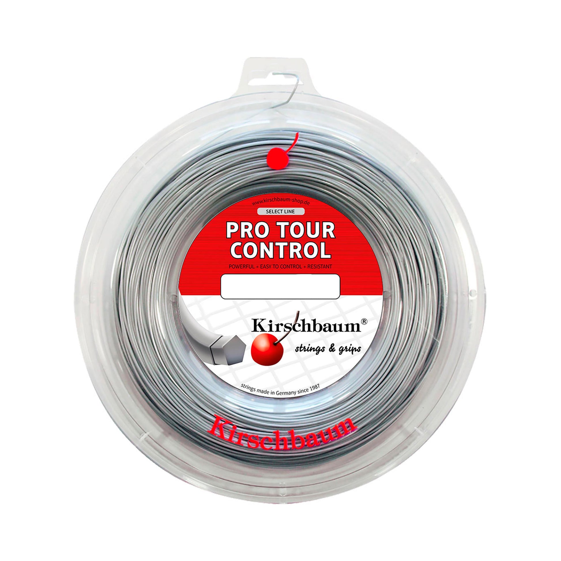 Kirschbaum Pro Tour Control String Reel 200m-Silver