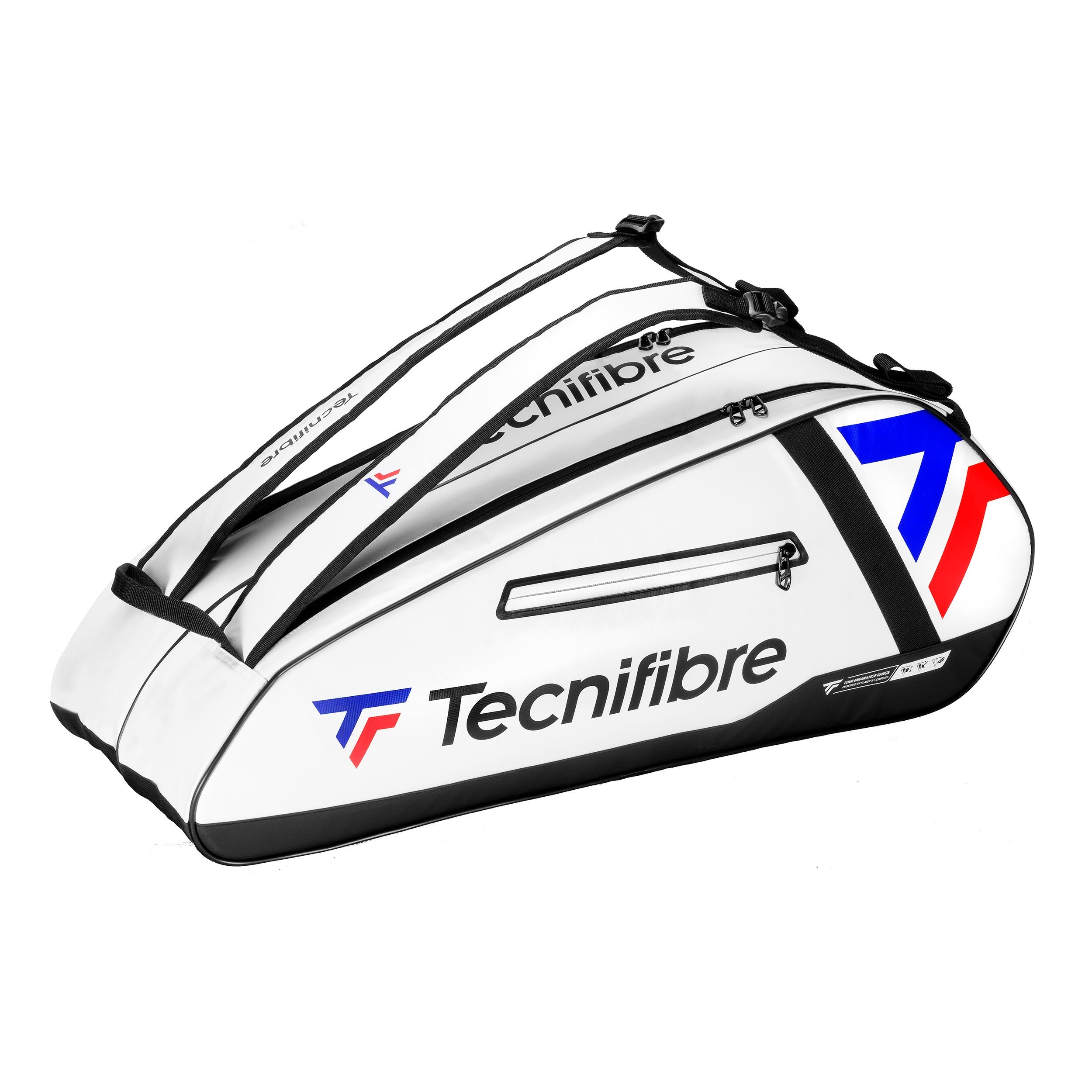 Tecnifibre Tour Endurance Racket Bag 6 Pack-White,Black