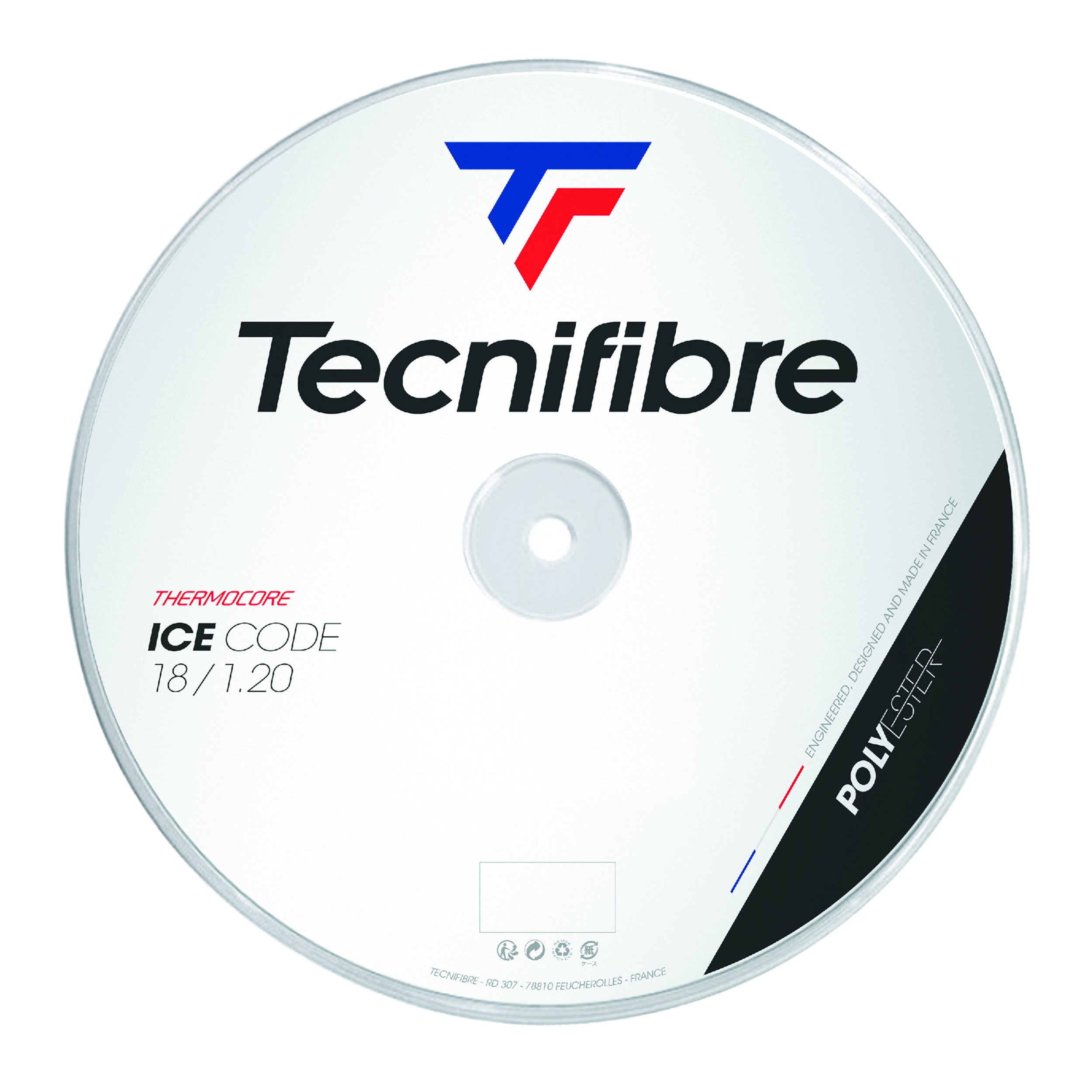 Tecnifibre Ice Code String Reel 200m-White